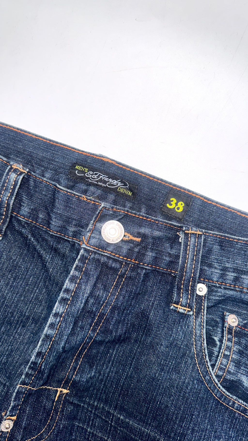 2000s Ed Hard “SKULL” Baggy Jeans