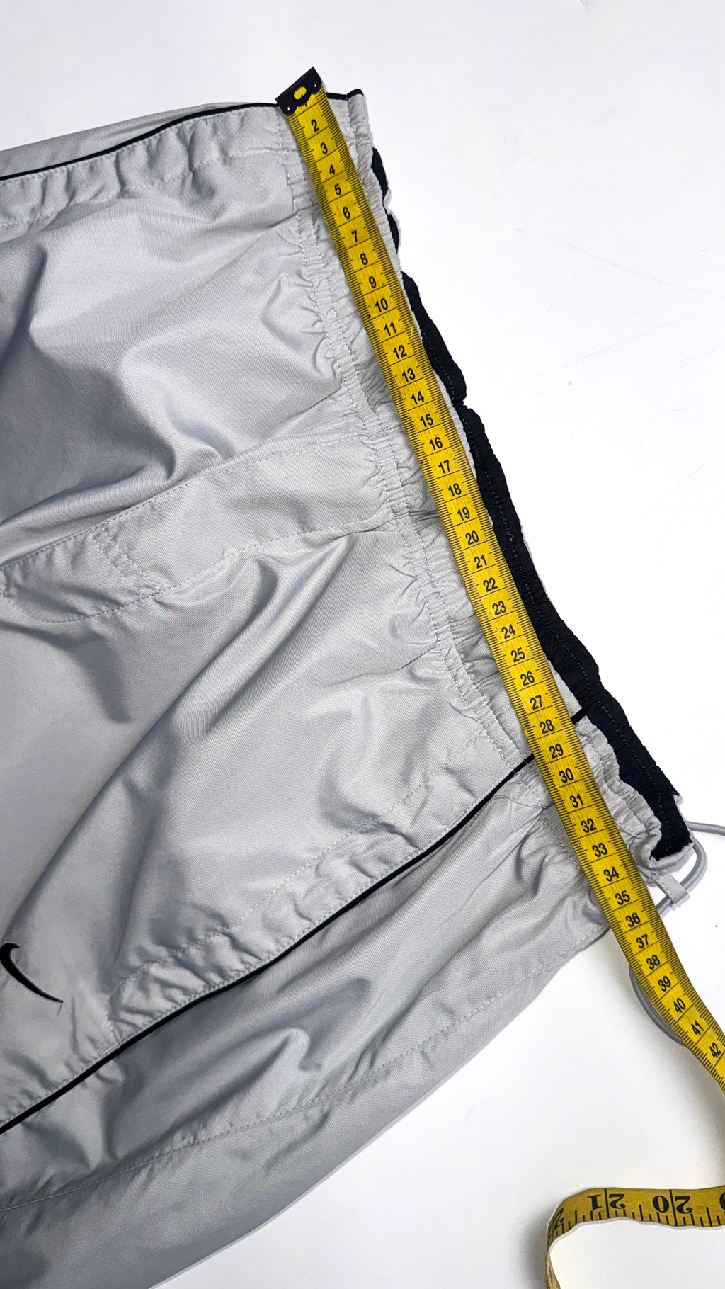 2000s Nike Shox TL White/Grey Track Pants