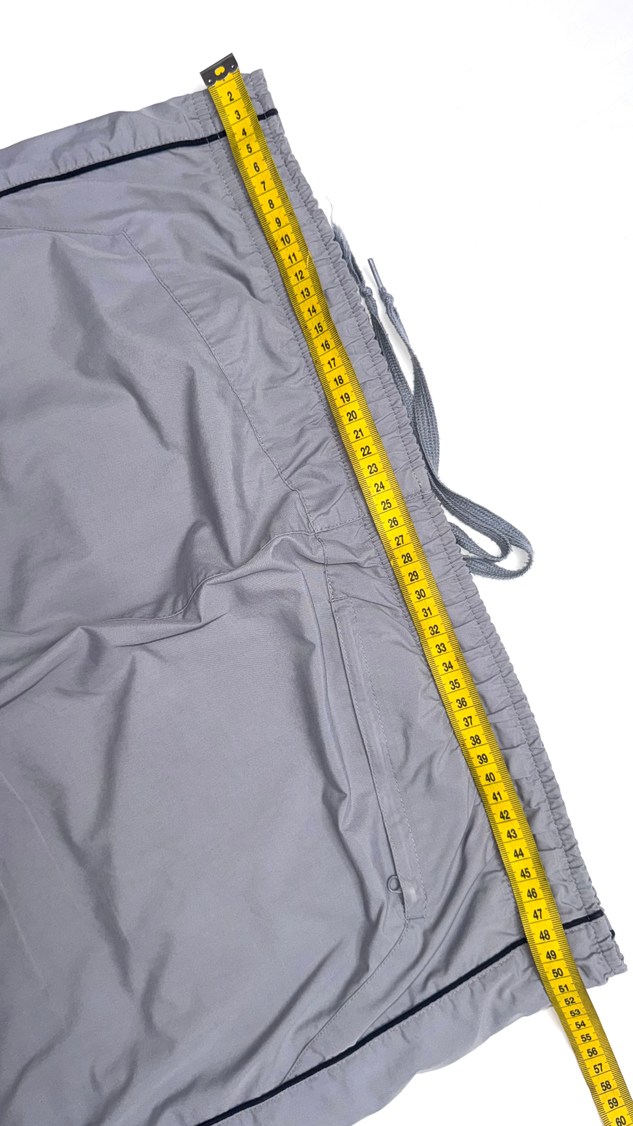 2000s Grey Nike Track Parachute Pants