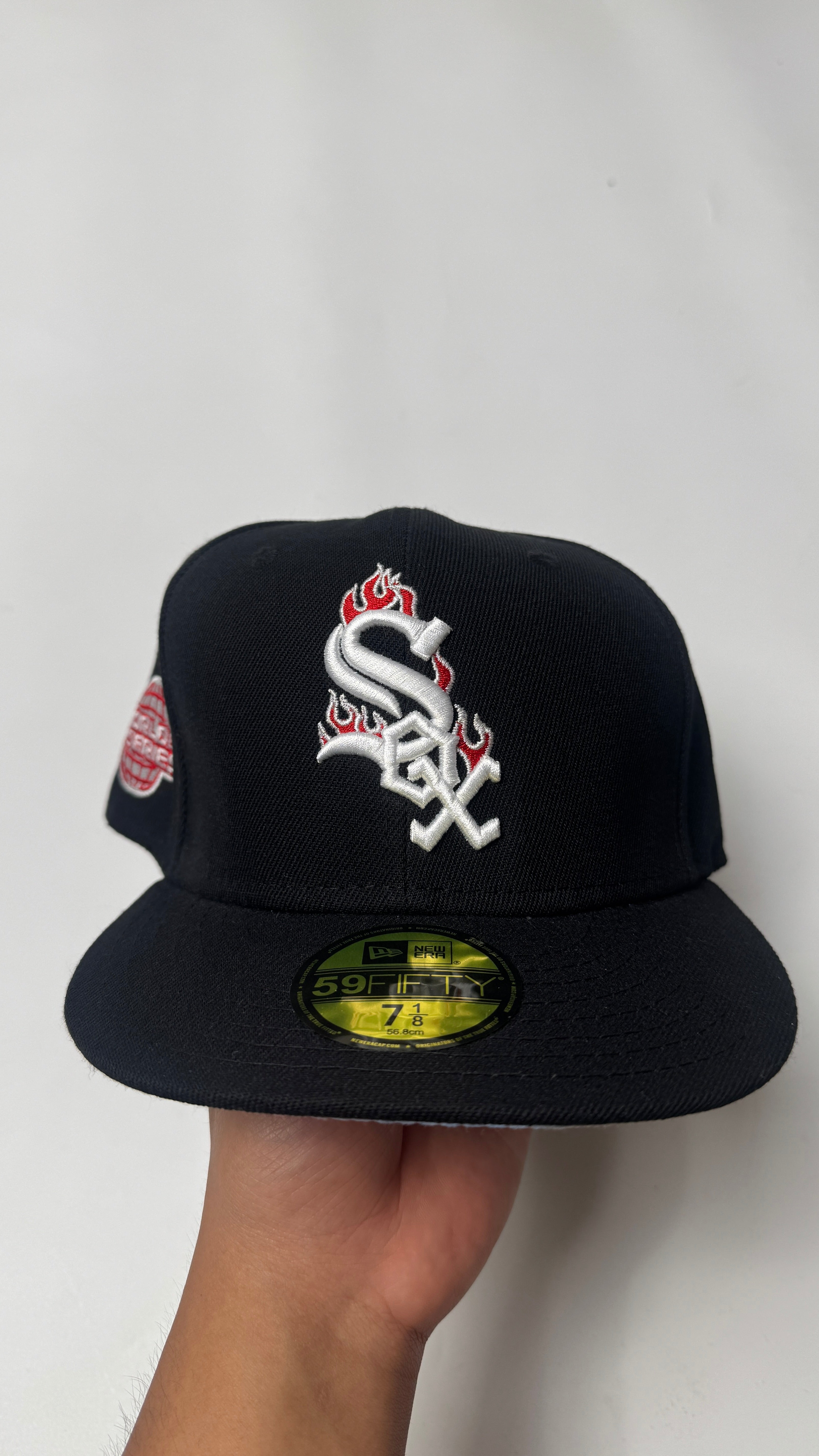 New era Black Flame “SOX” Cap