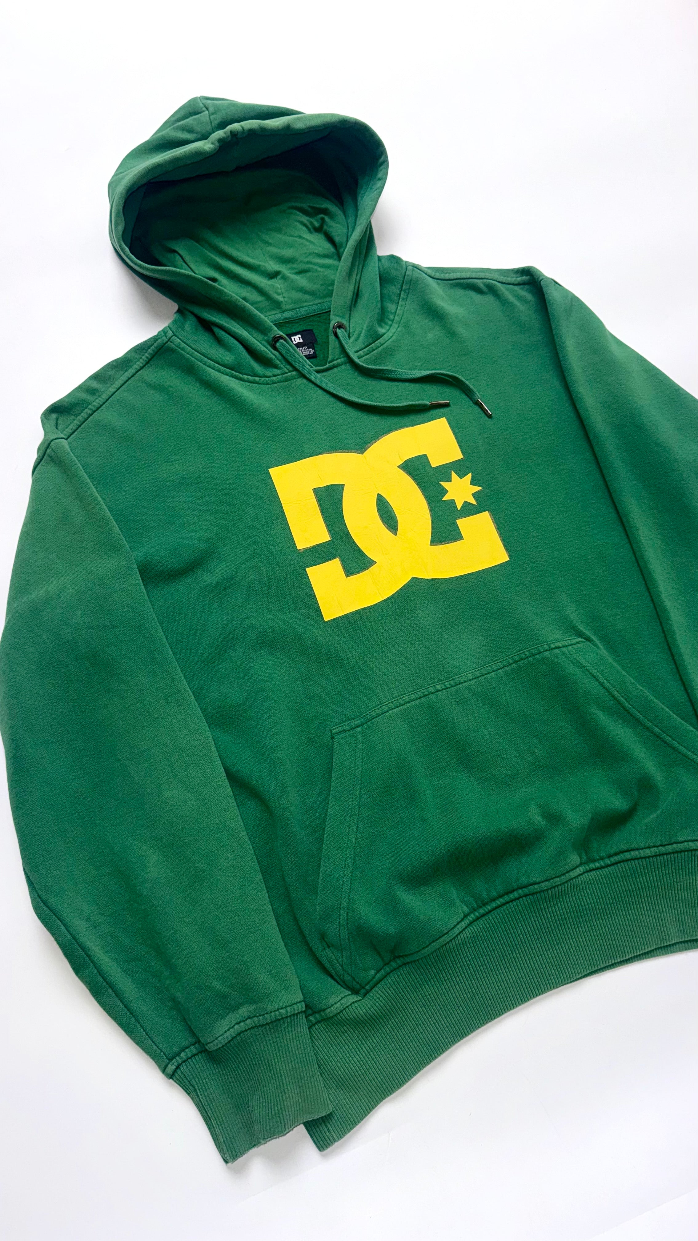 2000s DC Shoes Green Hoodie