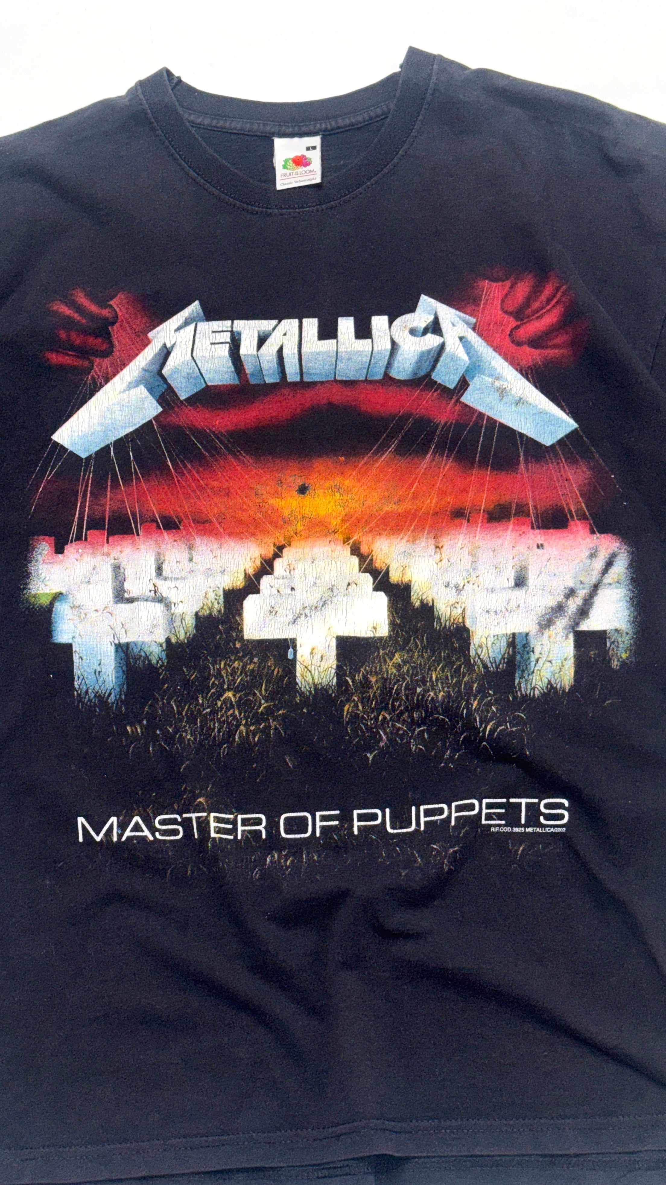 2002 Vintage Metallica Graphic T shirt Size