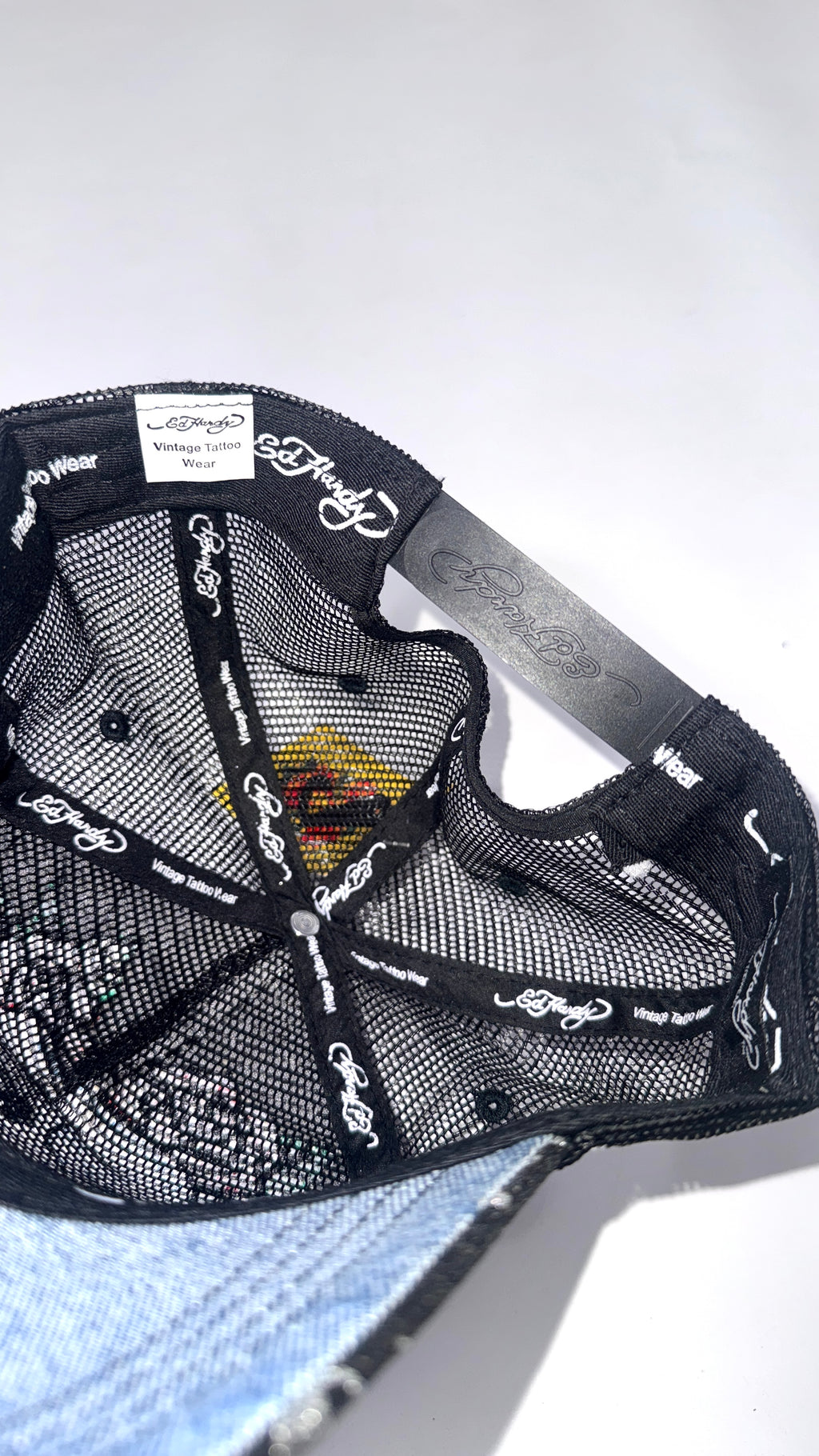 Y2K Ed hardy “Roses skull” Ca