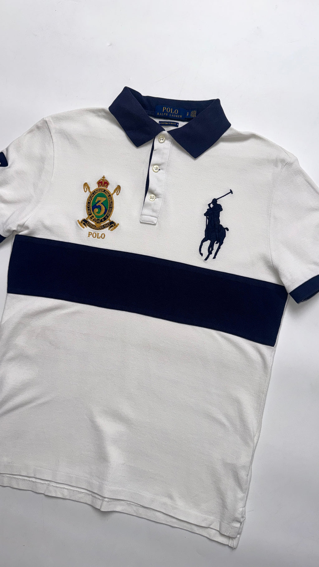 Vintage Ralph Lauren White Polo