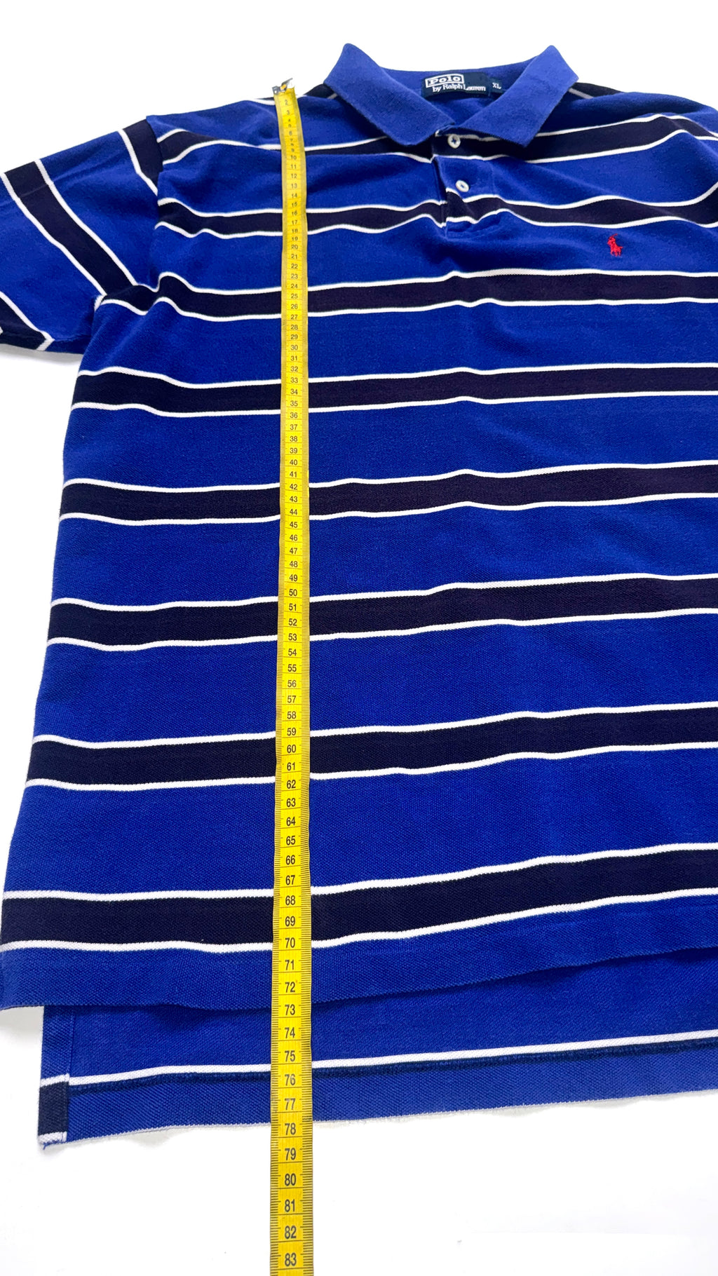 00s Ralph Lauren Stripped Polo T shirt