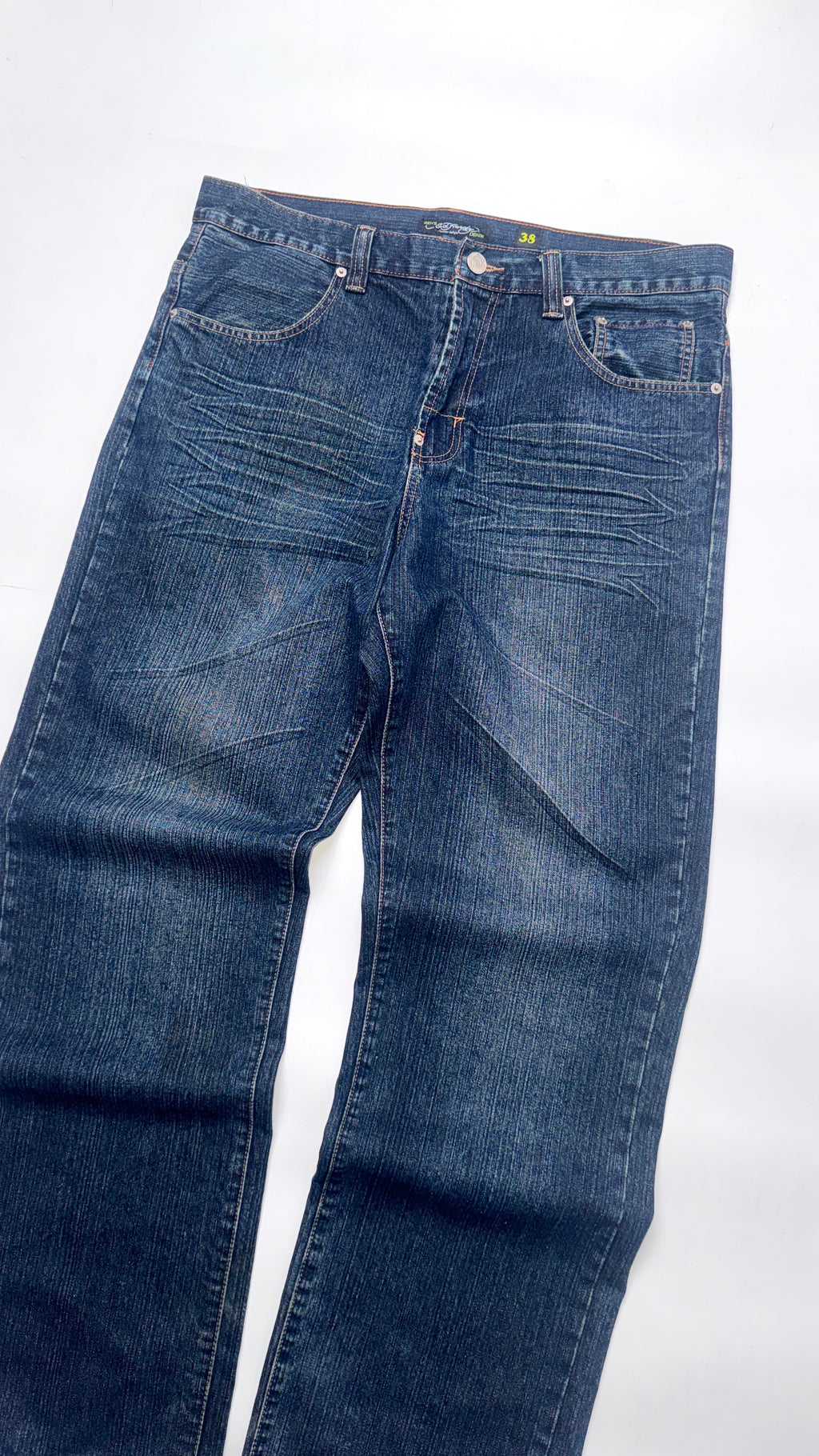 2000s Ed Hard “SKULL” Baggy Jeans