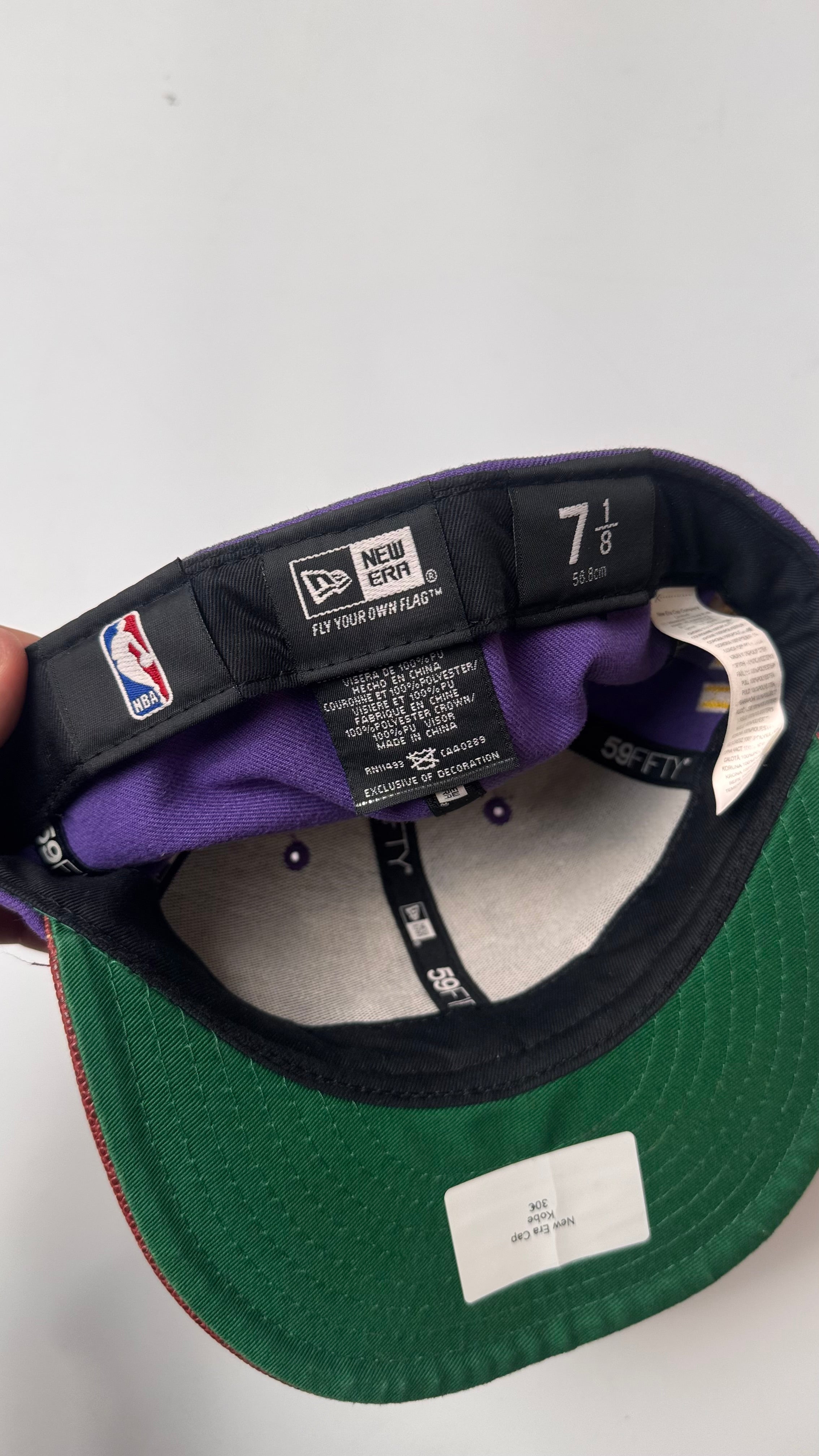 Vintage Kobe Bryant Lakers Fitted Cap