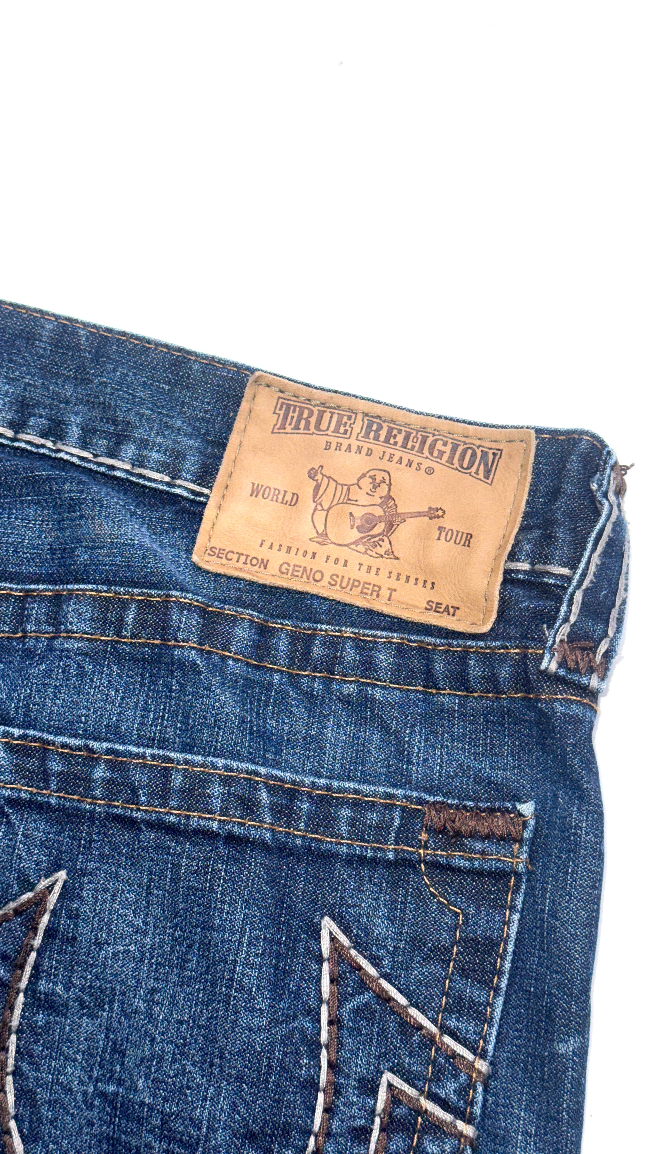 2000s True Religion Straight Fit Denim Jeans