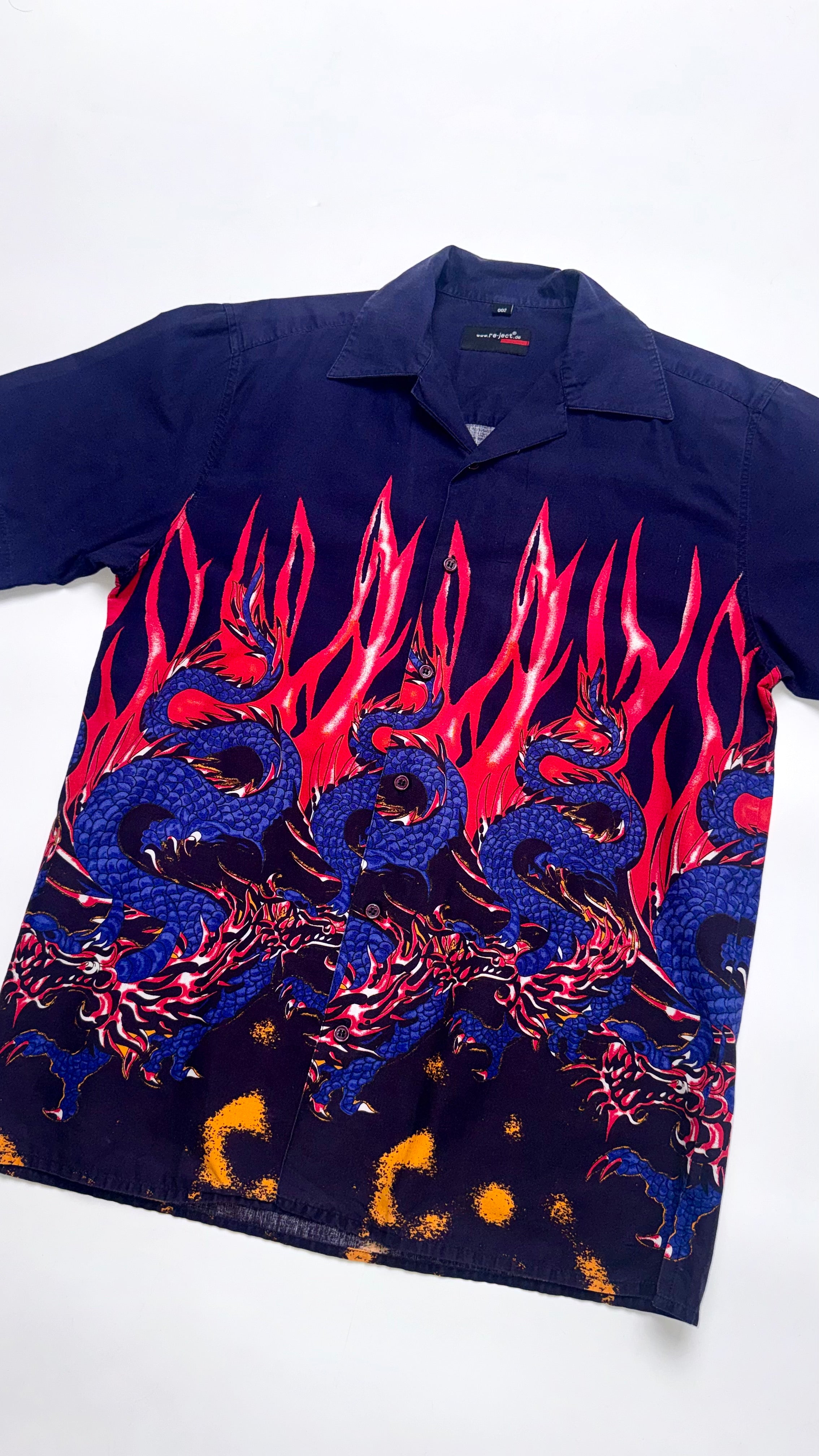 90s Vintage Graphic Button up shirt