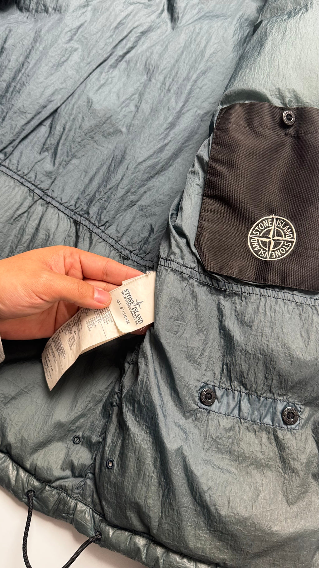 SS13 Stone Island Dark Green Puffer Jacket