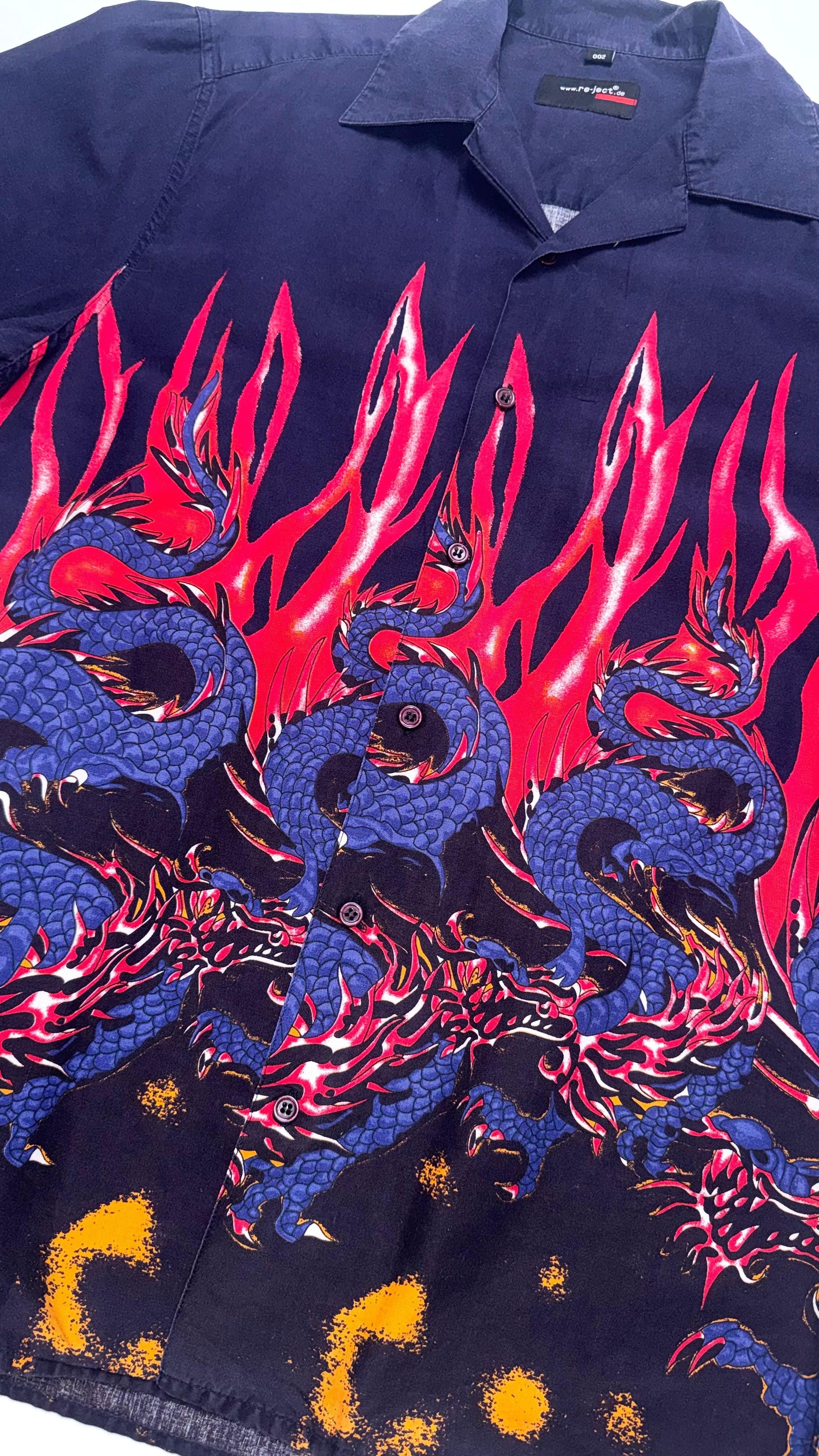 90s Vintage Graphic Button up shirt