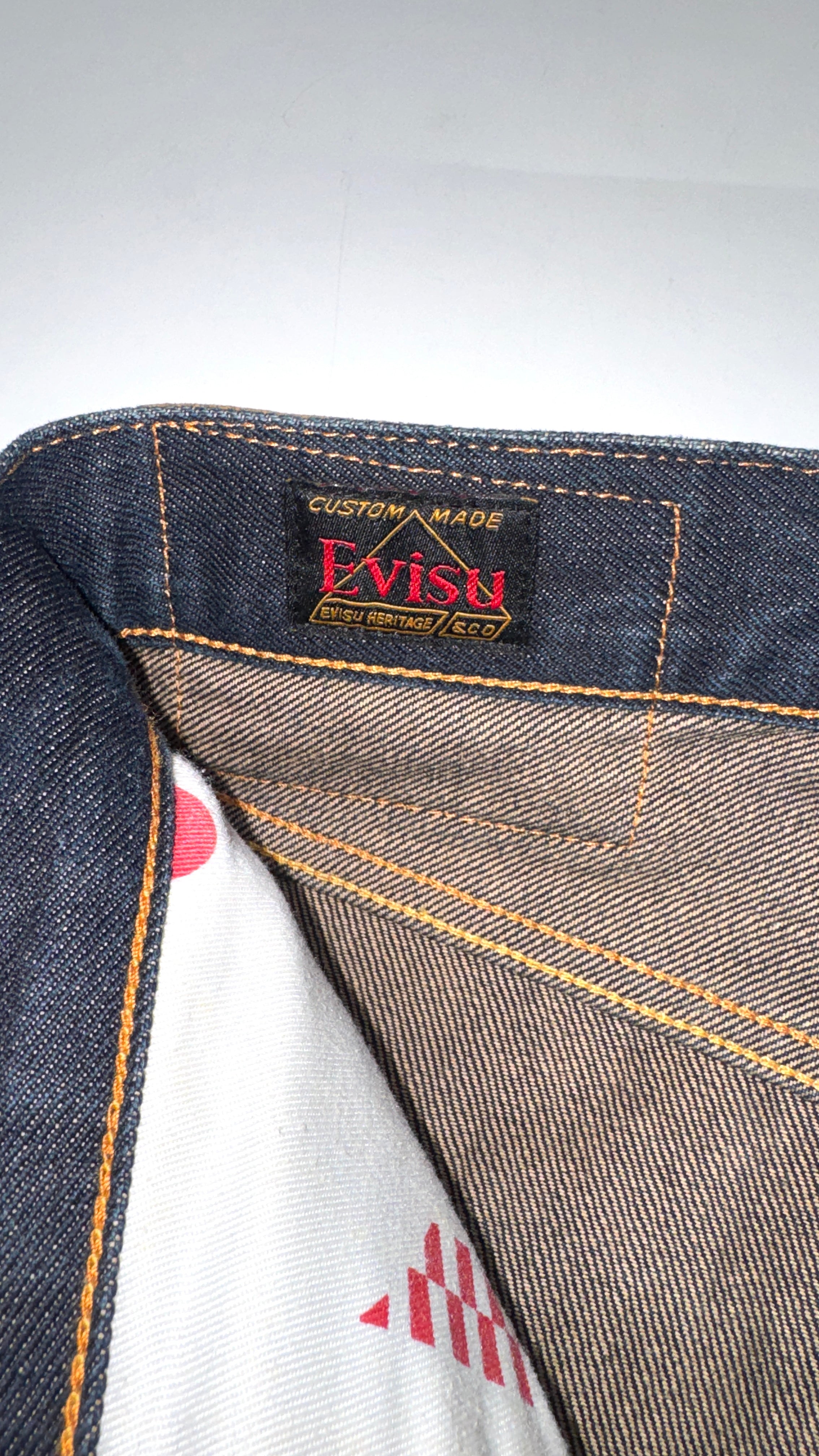 Vintage Evisu Daicock Lot 2000s No 3 Baggy Jeans