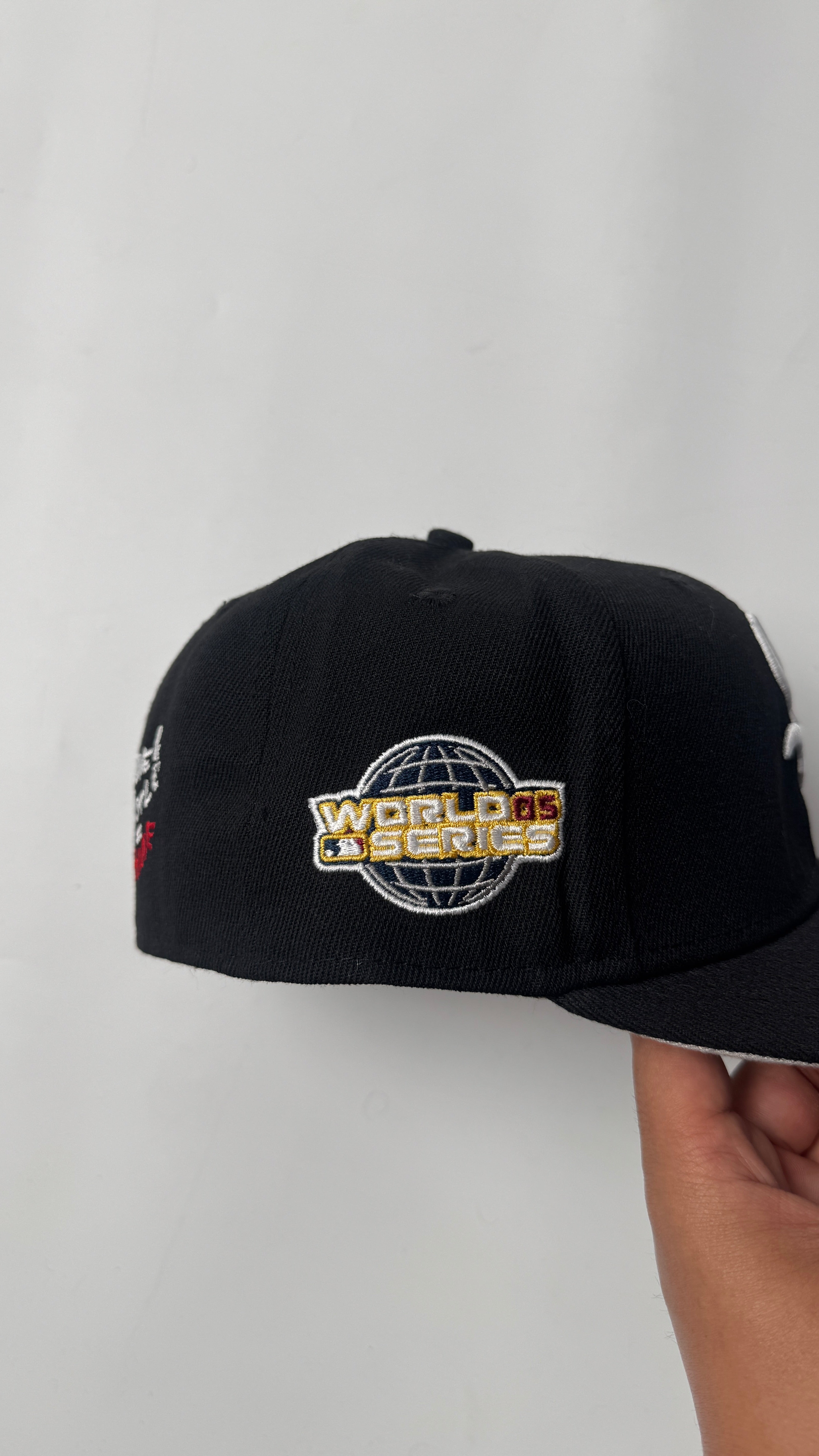 New Era Black “SOX” Cap