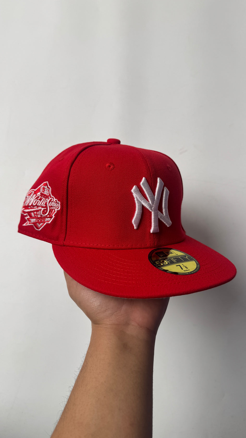 New Era Red “NY” CAP