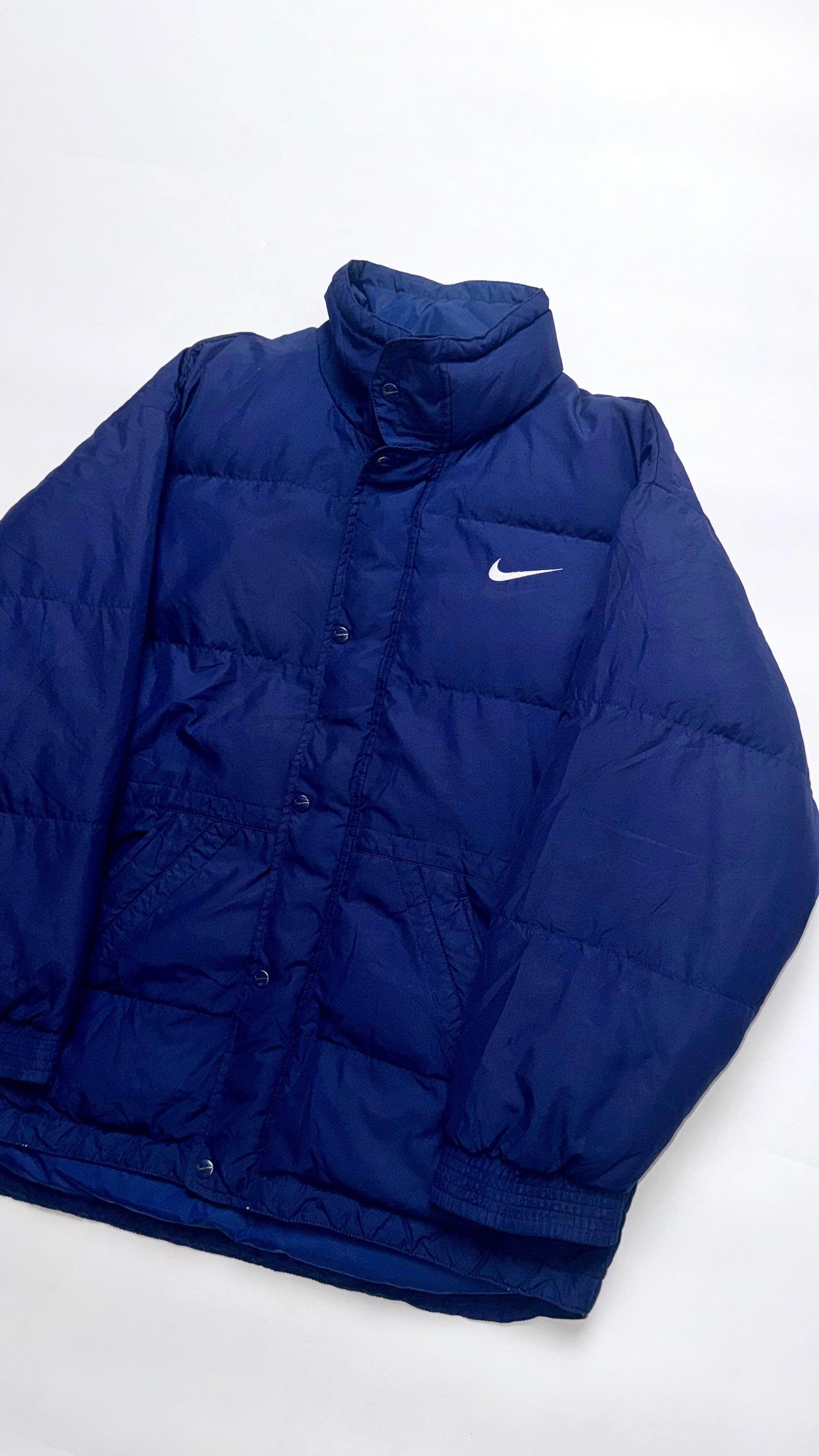 90s Nike Vintage Heavy Puffer Winter Jacket