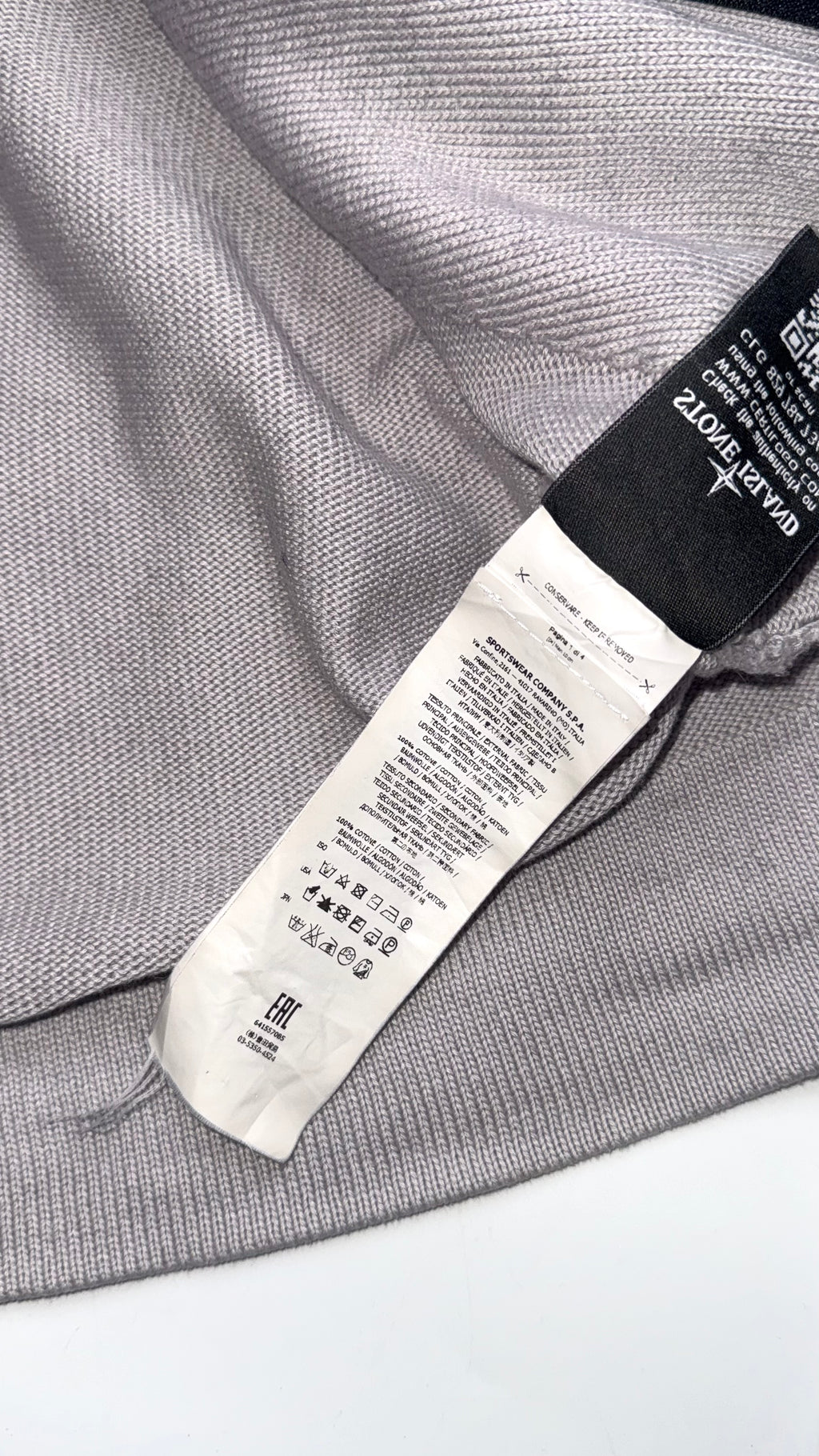 Stone Island Lightweight knitted zip up SS16-17