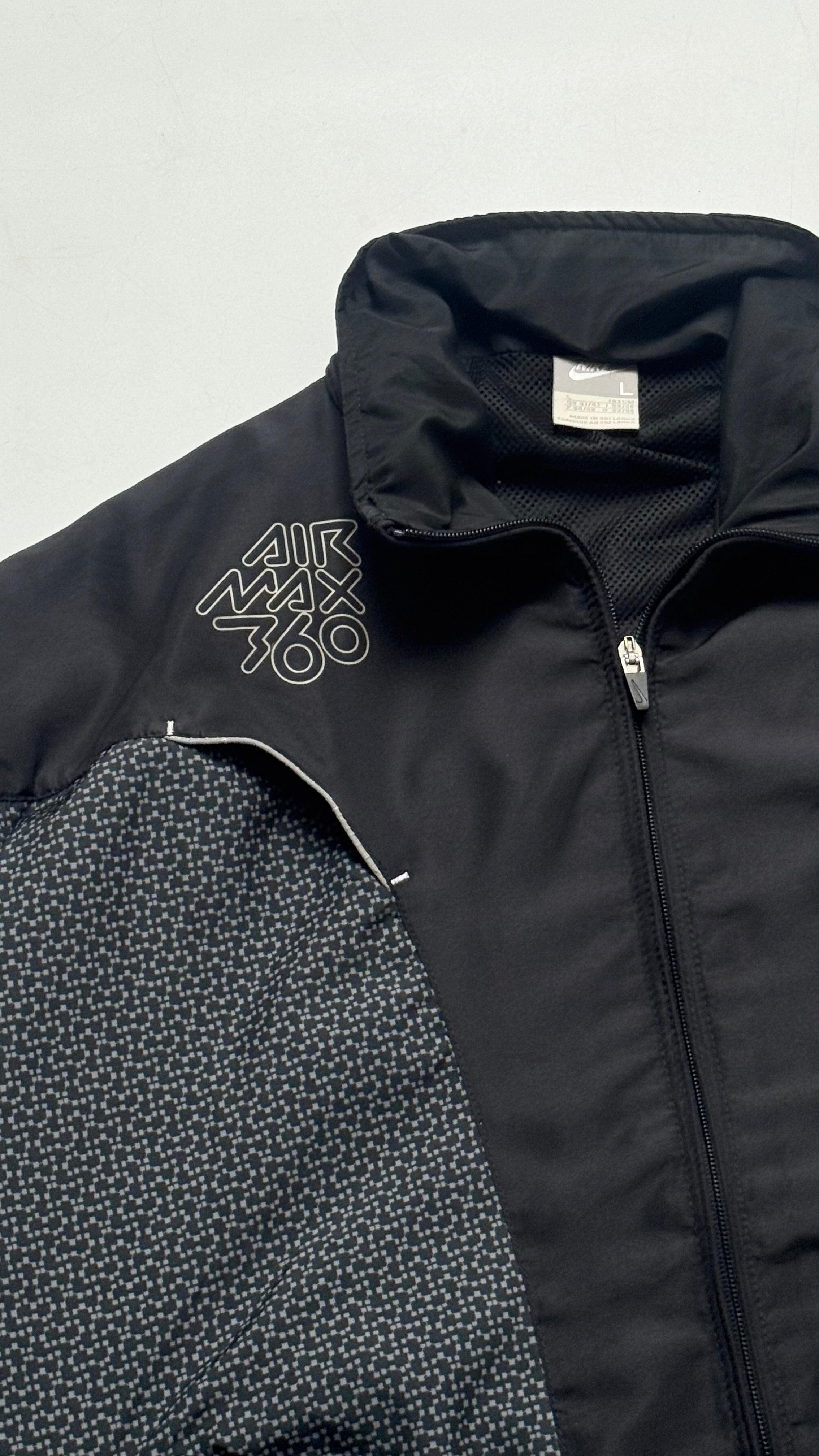 00s Nike Air Max Black Track Jacket