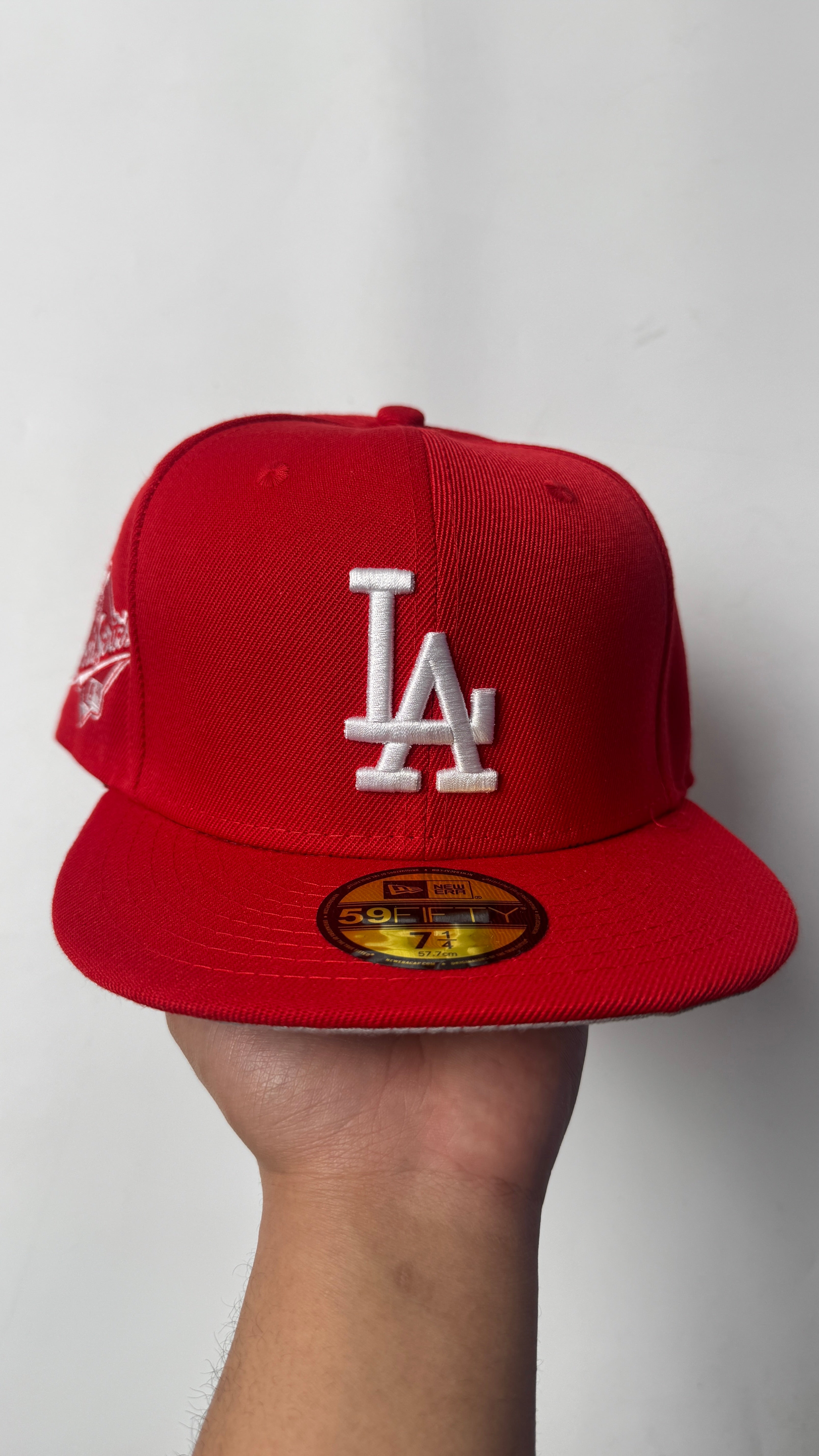 New Era Red “LA” Cap