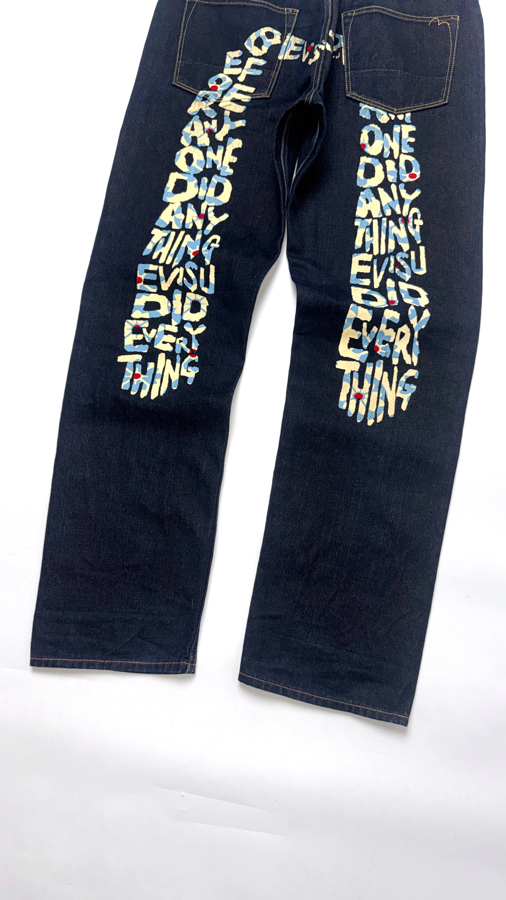 Vintage Evisu Daicock Lot 2000s No 3 Baggy Jeans