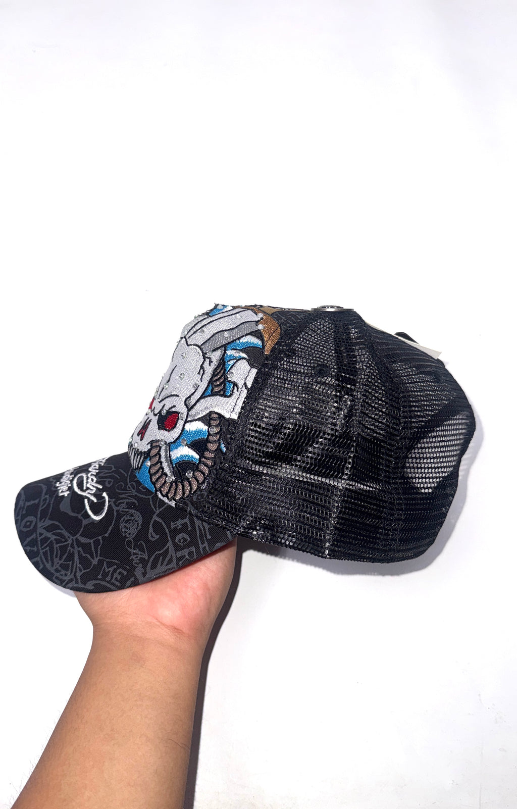 Y2K Ed Hardy “Creature” Cap