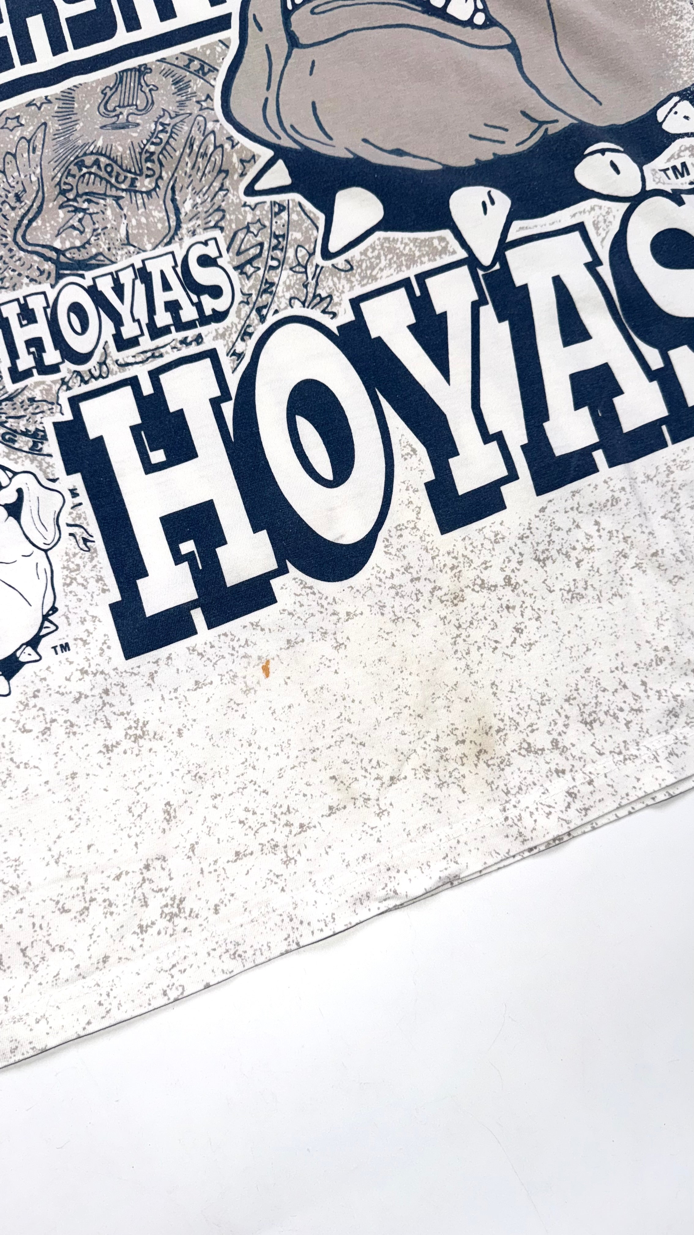 90s Georgetown All Over Print Graphic Tee