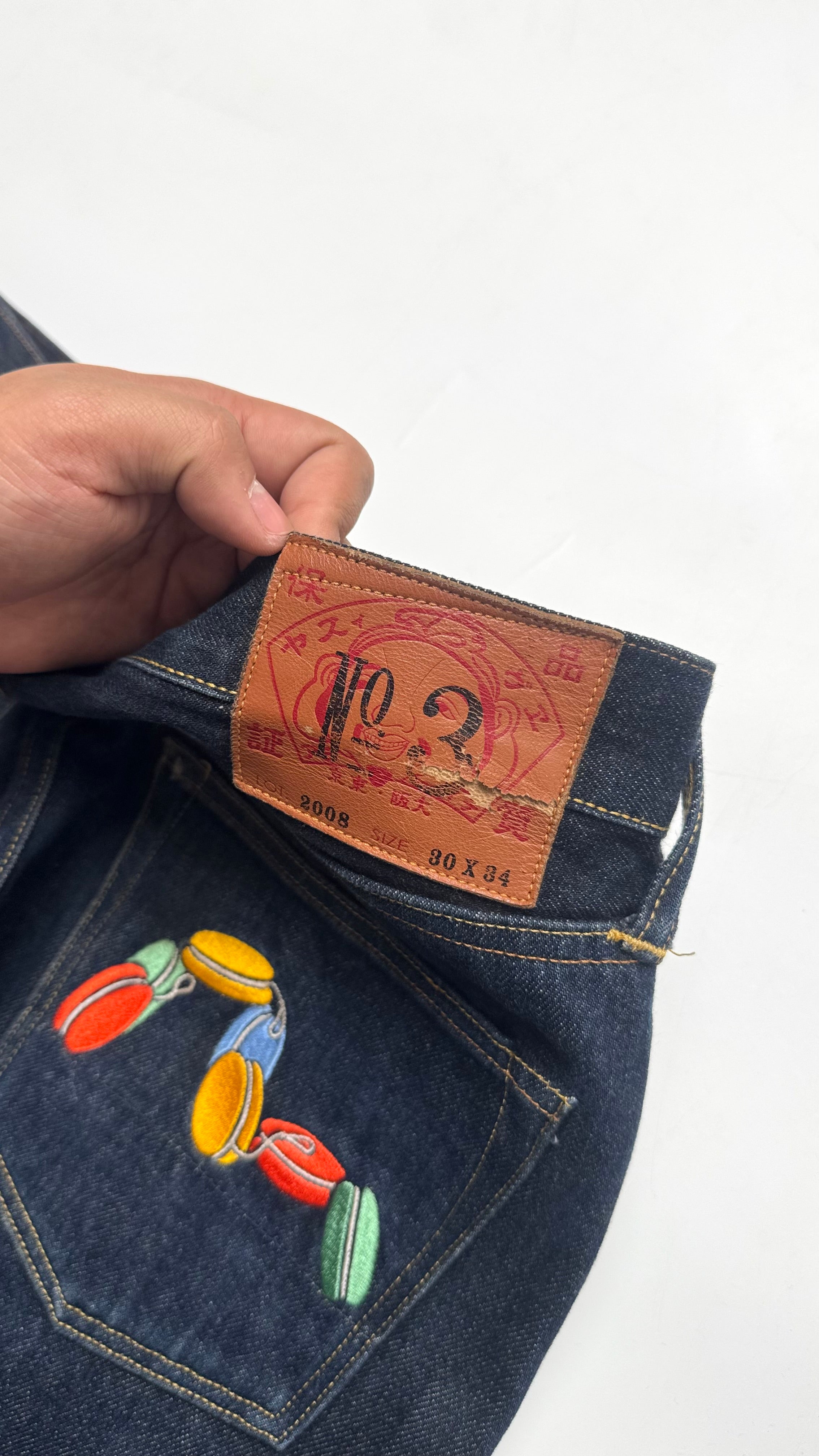 Women’s y2k Evisu Yo-Yo Jeans