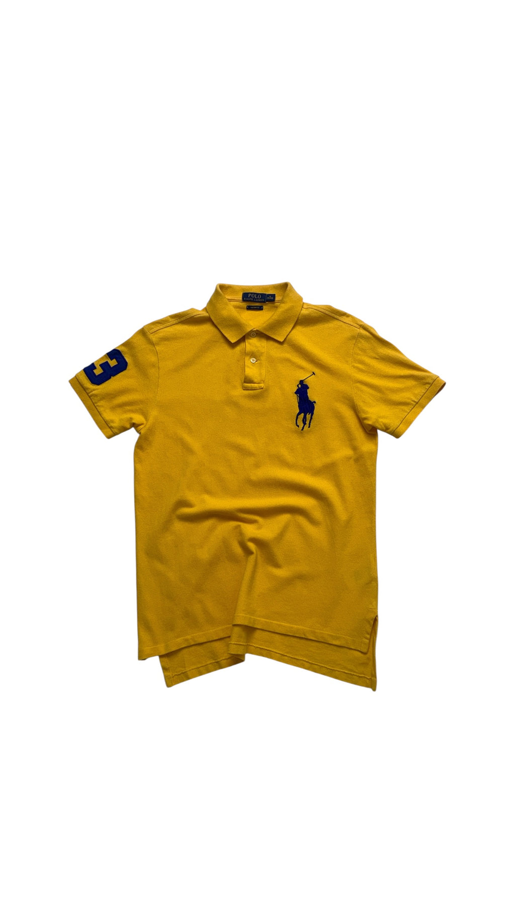 2000s Yellow Ralph Lauren Polo Tee