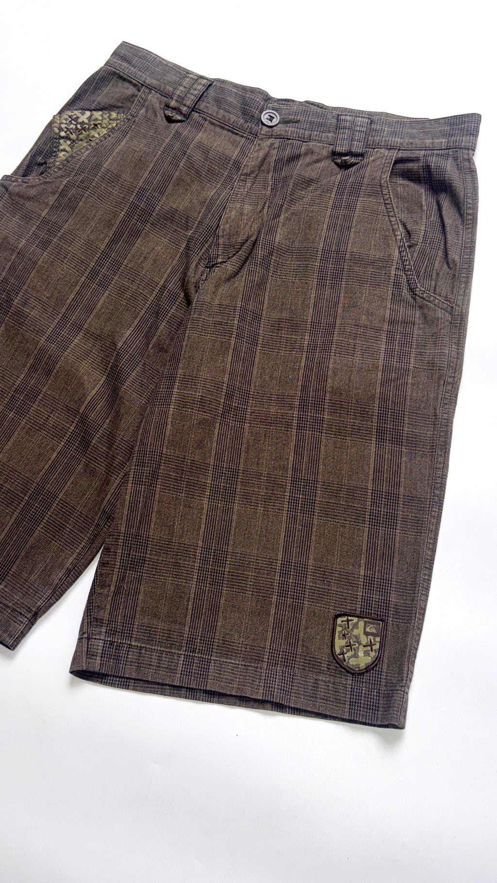 90s Quicksilver Brown Baggy Shorts