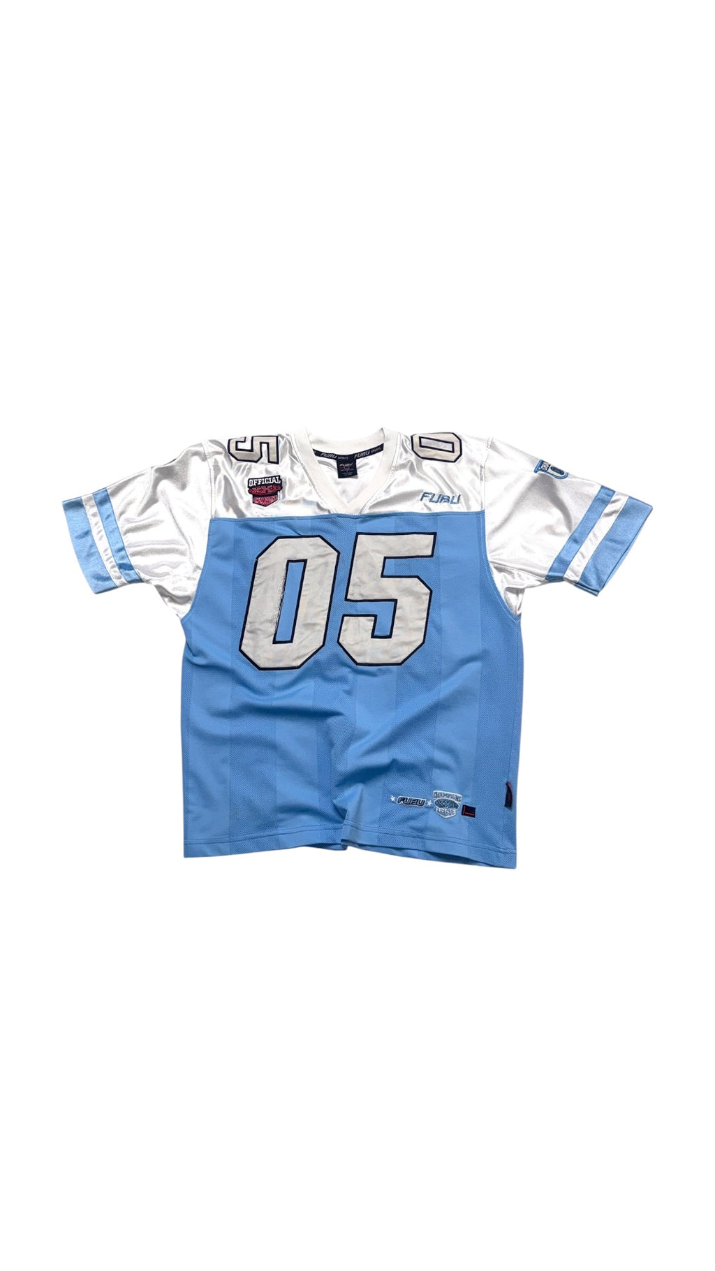 2000s FUBU Baby Blue Jersey