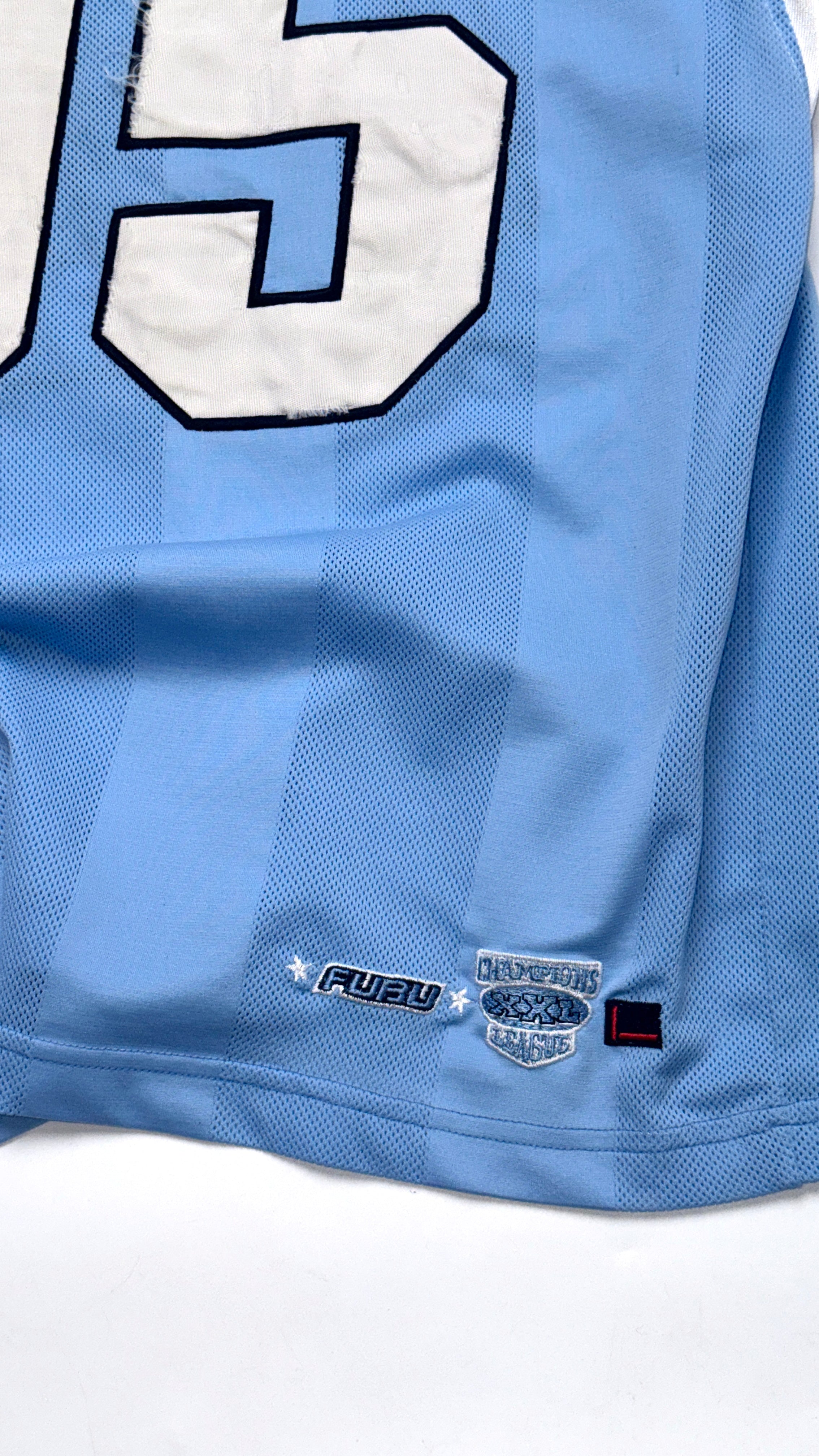 2000s FUBU Baby Blue Jersey