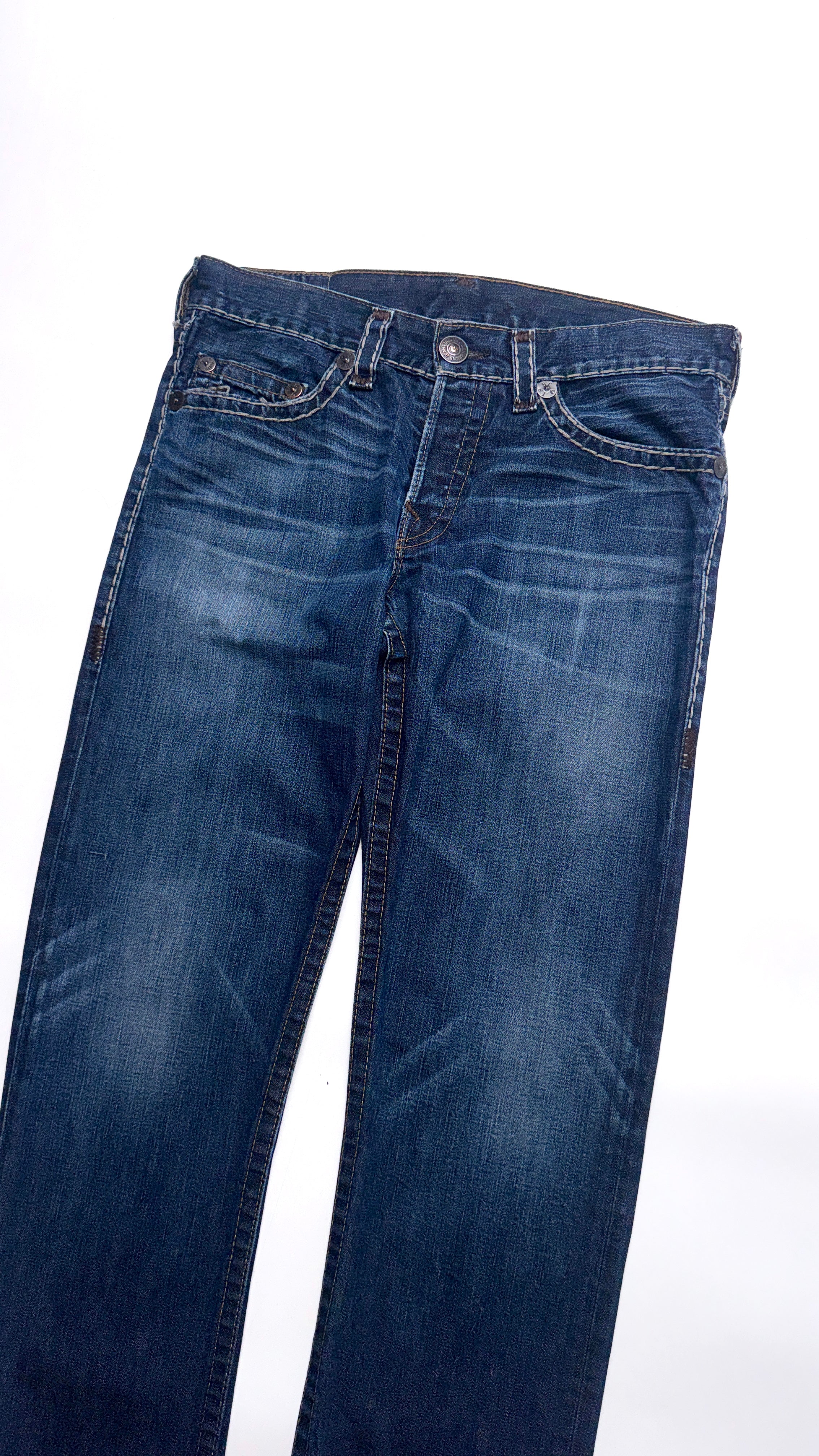 2000s True Religion Straight Fit Denim Jeans