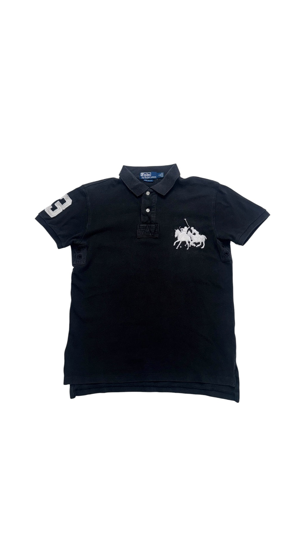 Black Vintage Ralph Lauren Polo