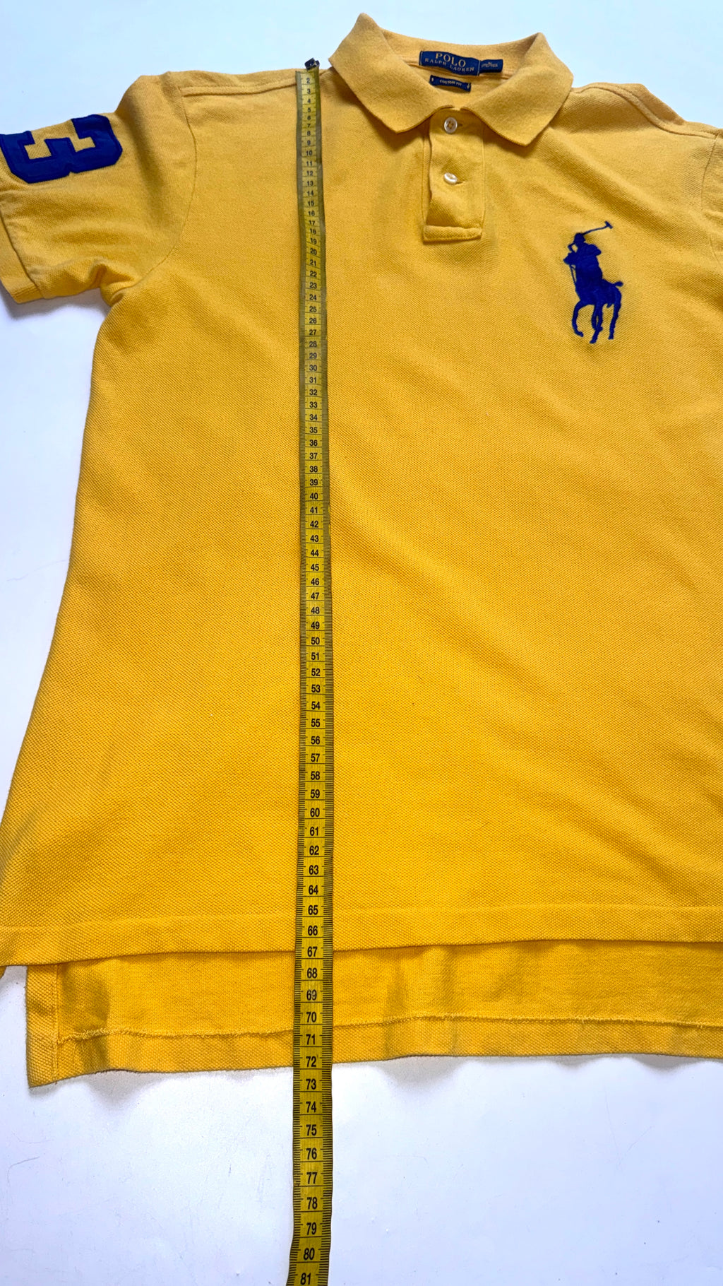 2000s Yellow Ralph Lauren Polo Tee
