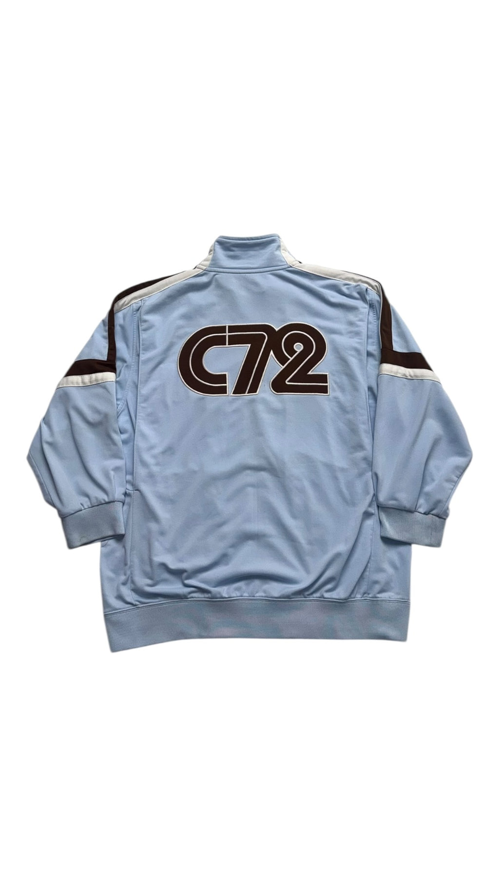 2000s Nike Cortez Baby Blue Track Jacket
