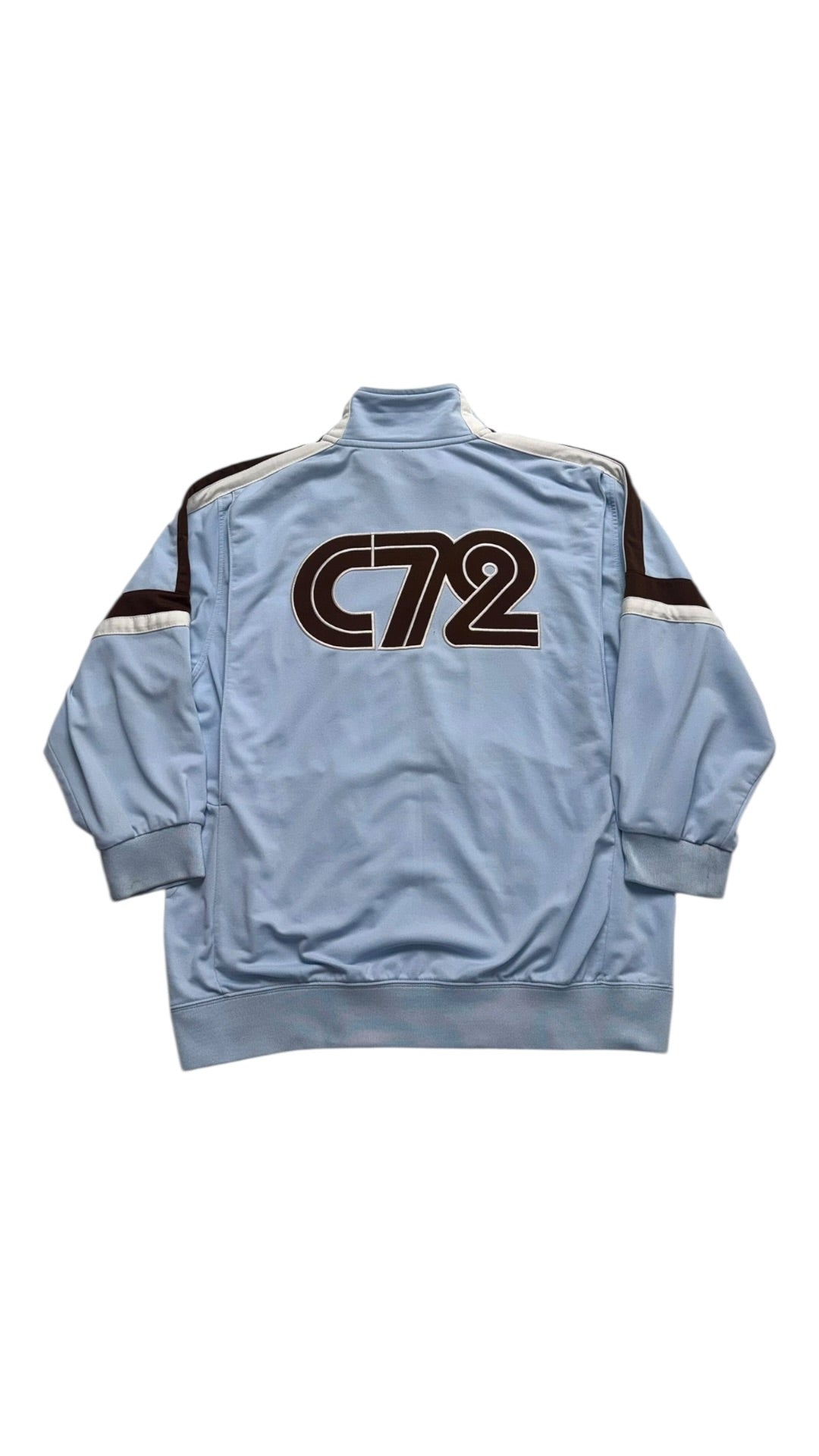 2000s Nike Cortez Baby Blue Track Jacket