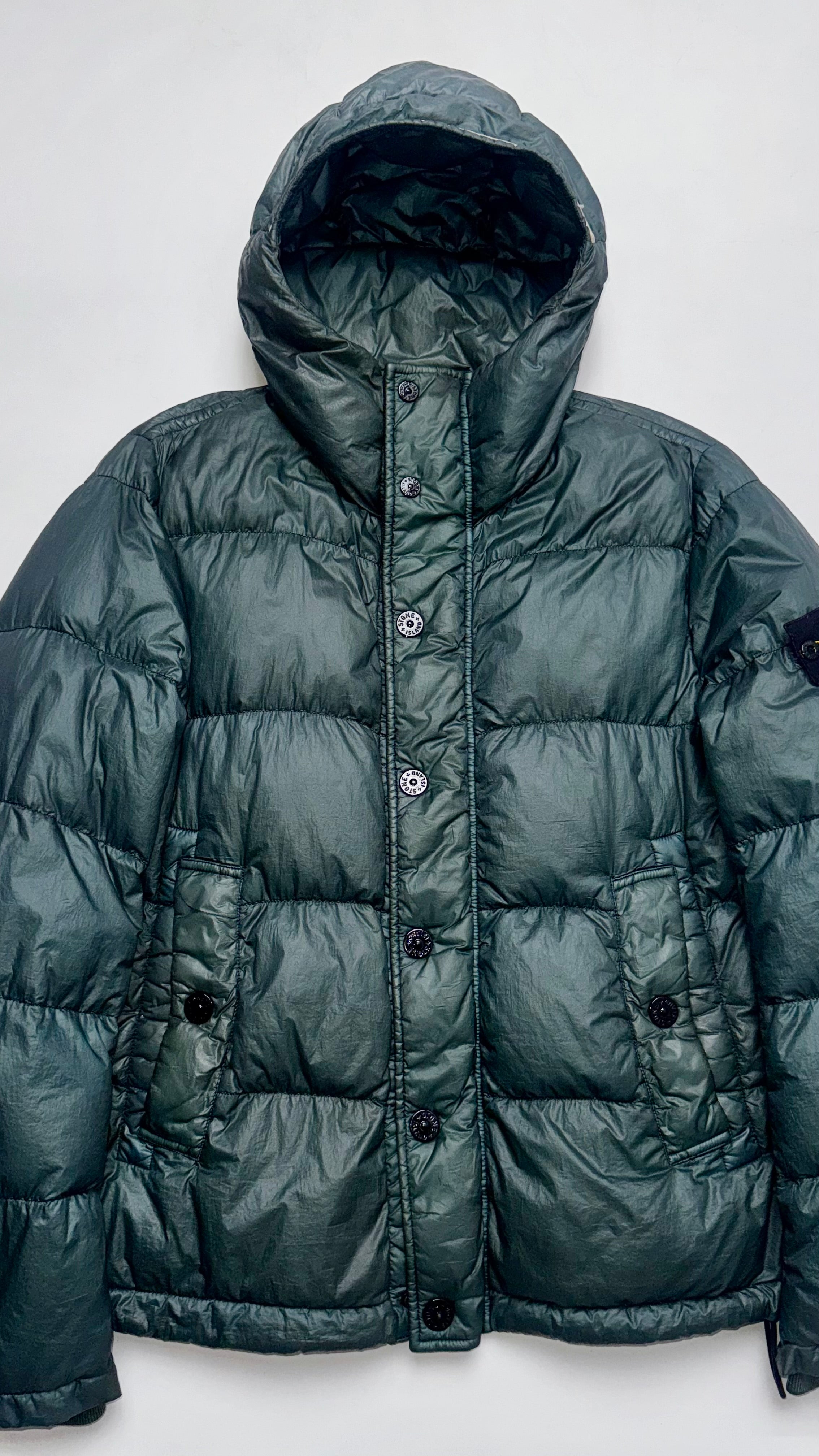 SS13 Stone Island Dark Green Puffer Jacket