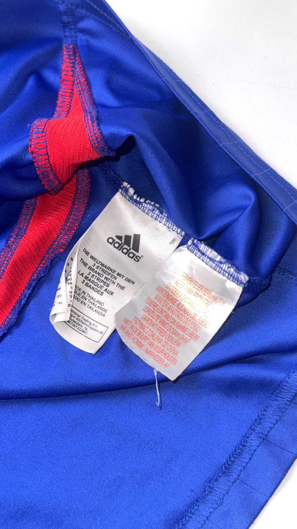 Vintage Adidas x France “ZIDANE” 2006 Blue jersey