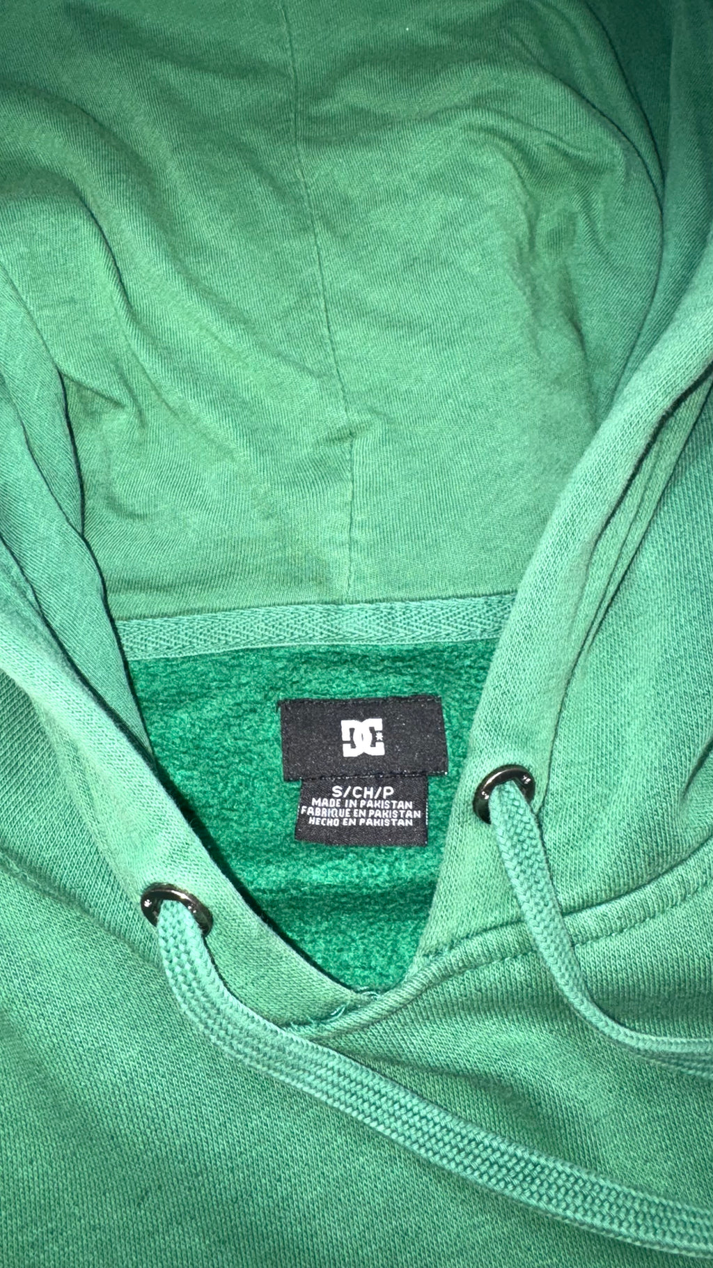 2000s DC Shoes Green Hoodie