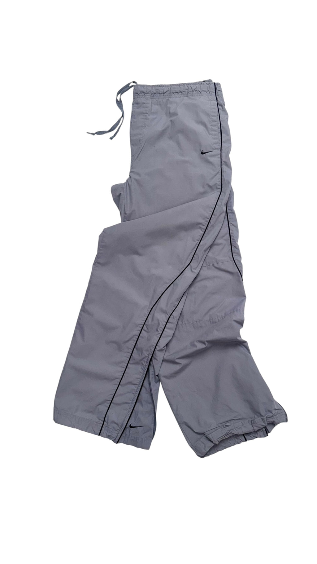 2000s Grey Nike Track Parachute Pants