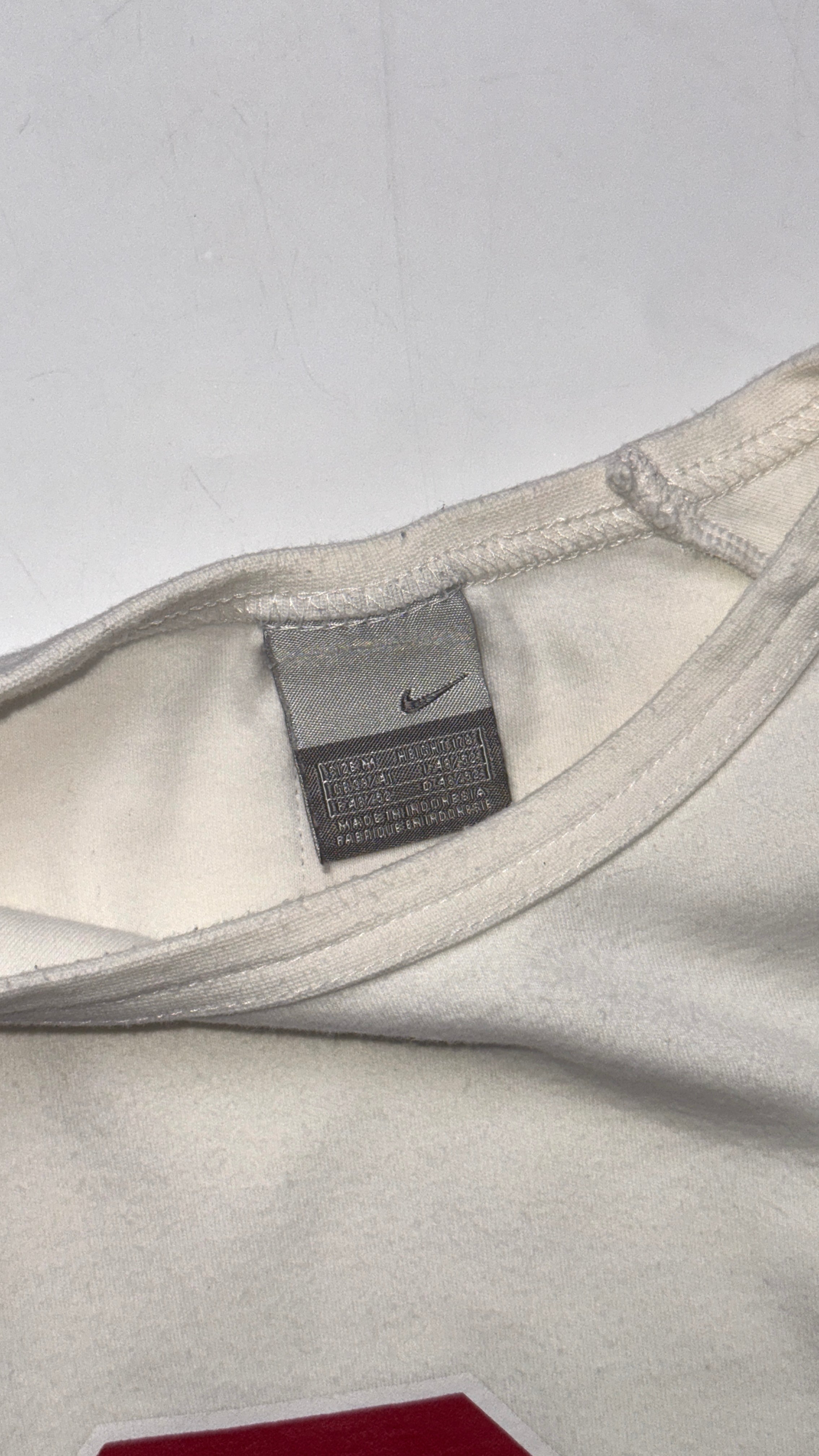 2000s White Nike Cortez Long sleeve shirt