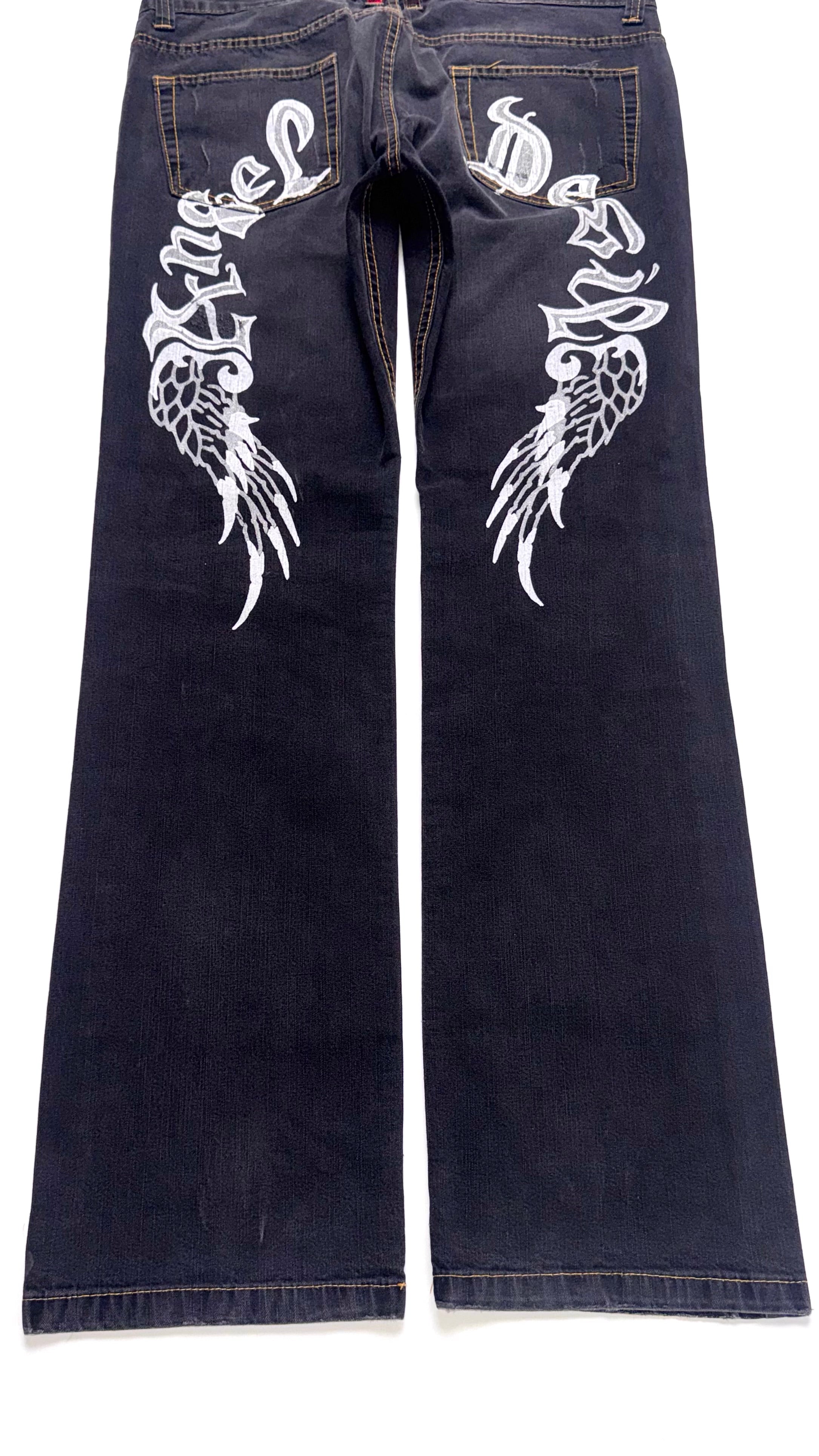 Y2K Angels & Devil jeans