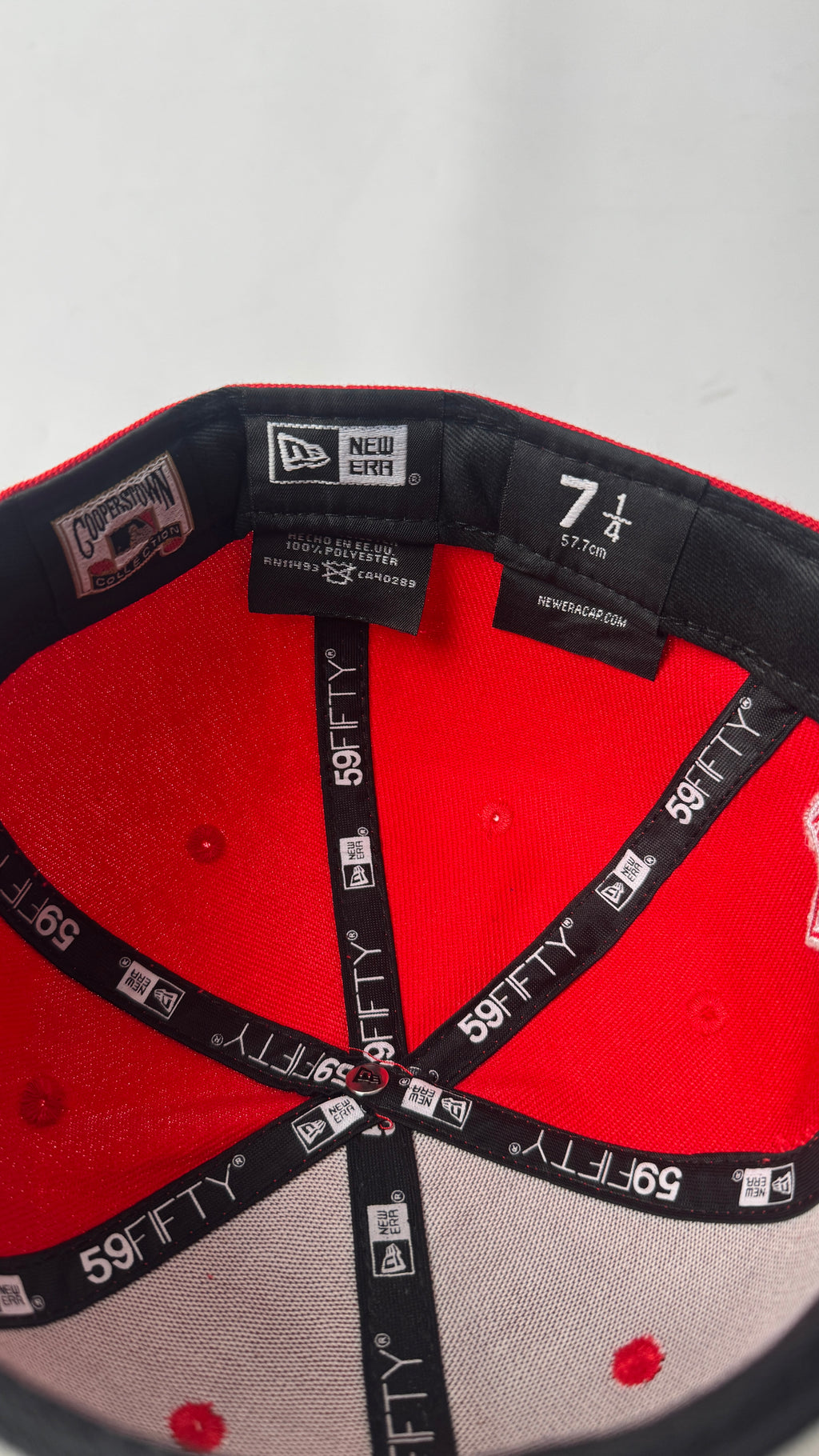 New Era Red “LA” Cap