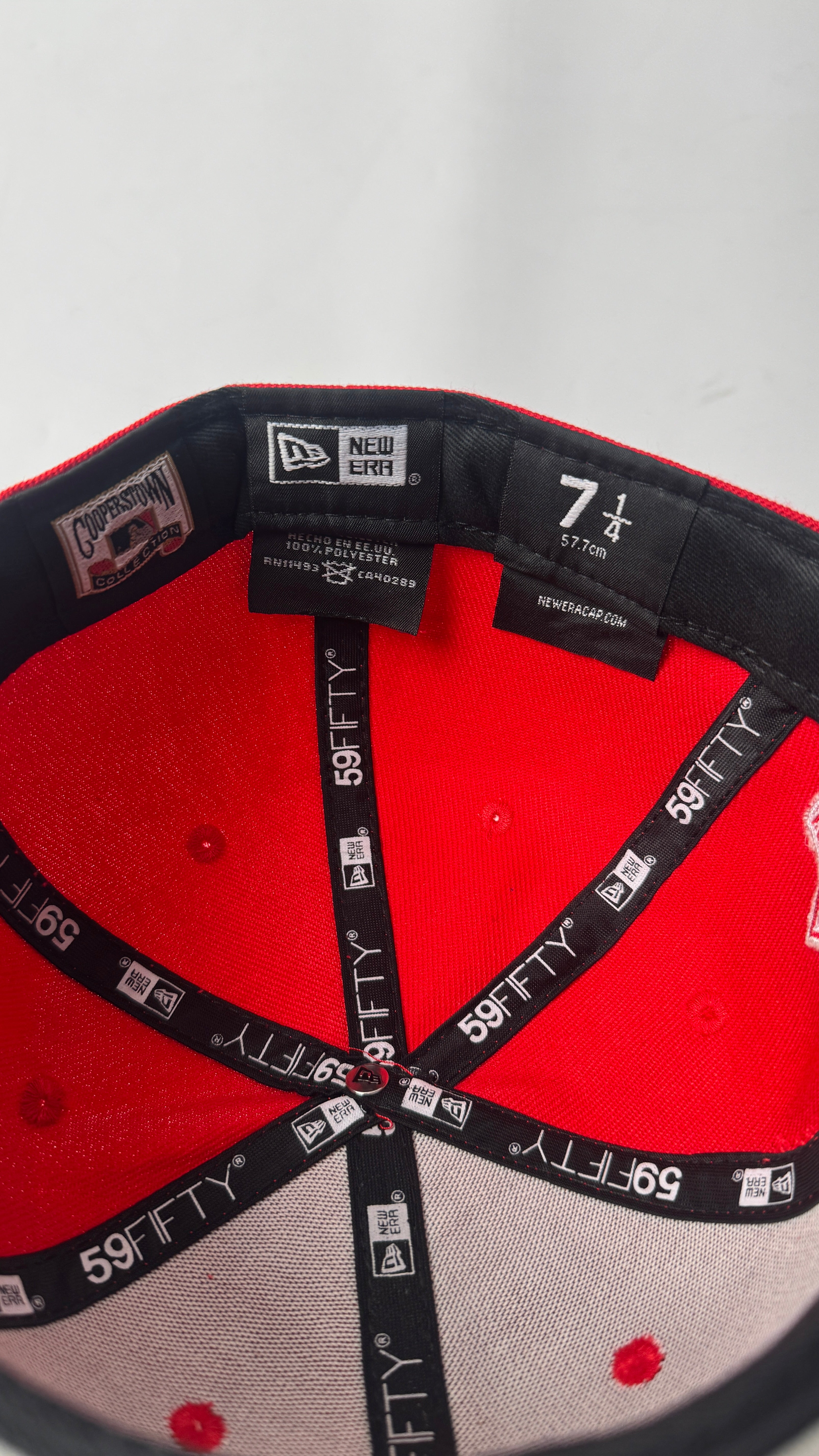 New Era Red “LA” Cap