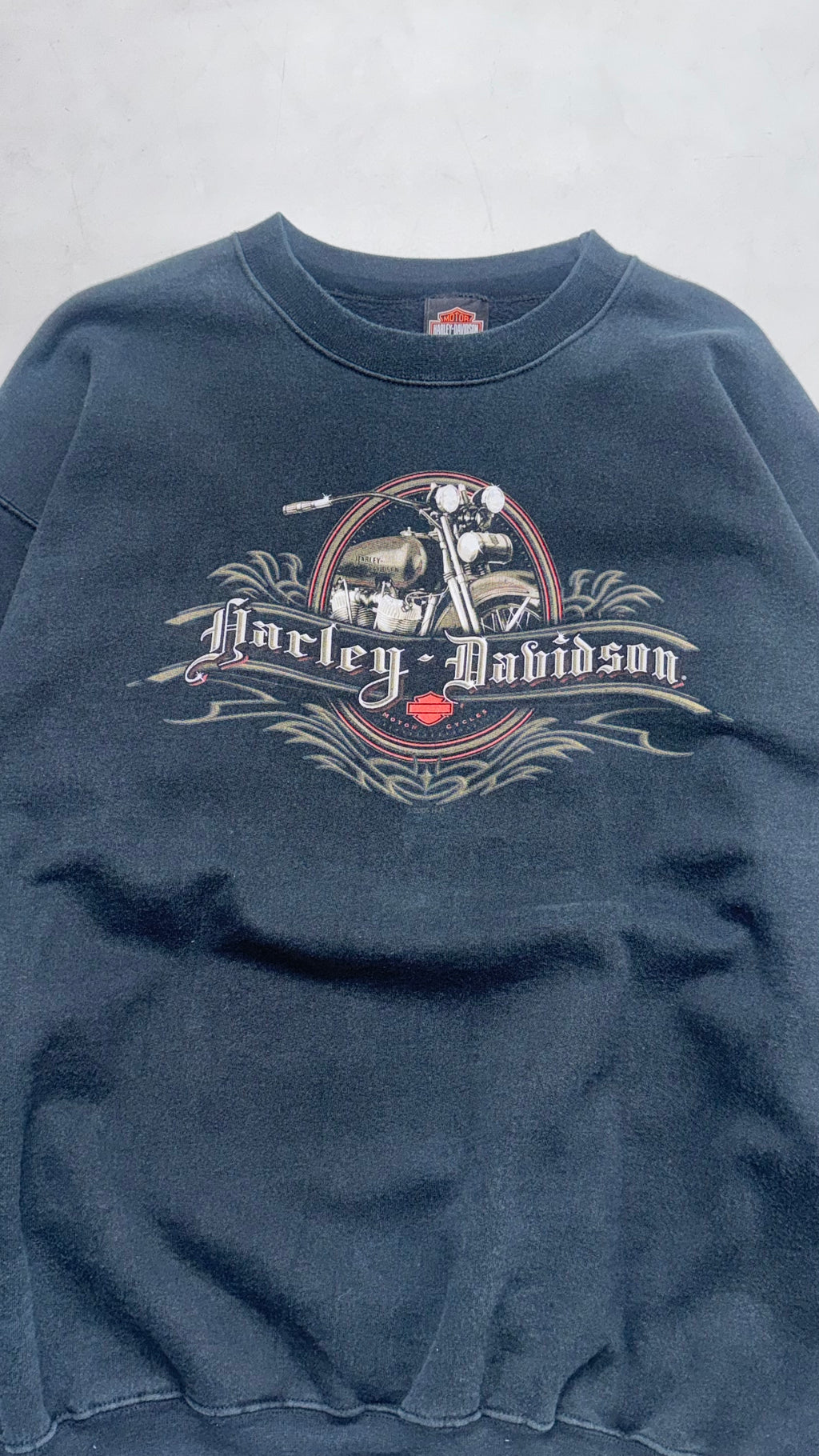 90s Harley Davidson Graphic Crewneck