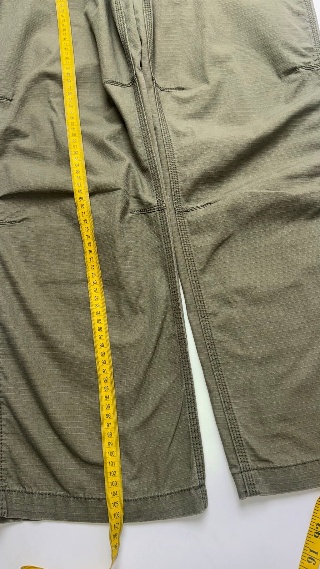 Dark Green Khaki Carhartt Cargo Pants
