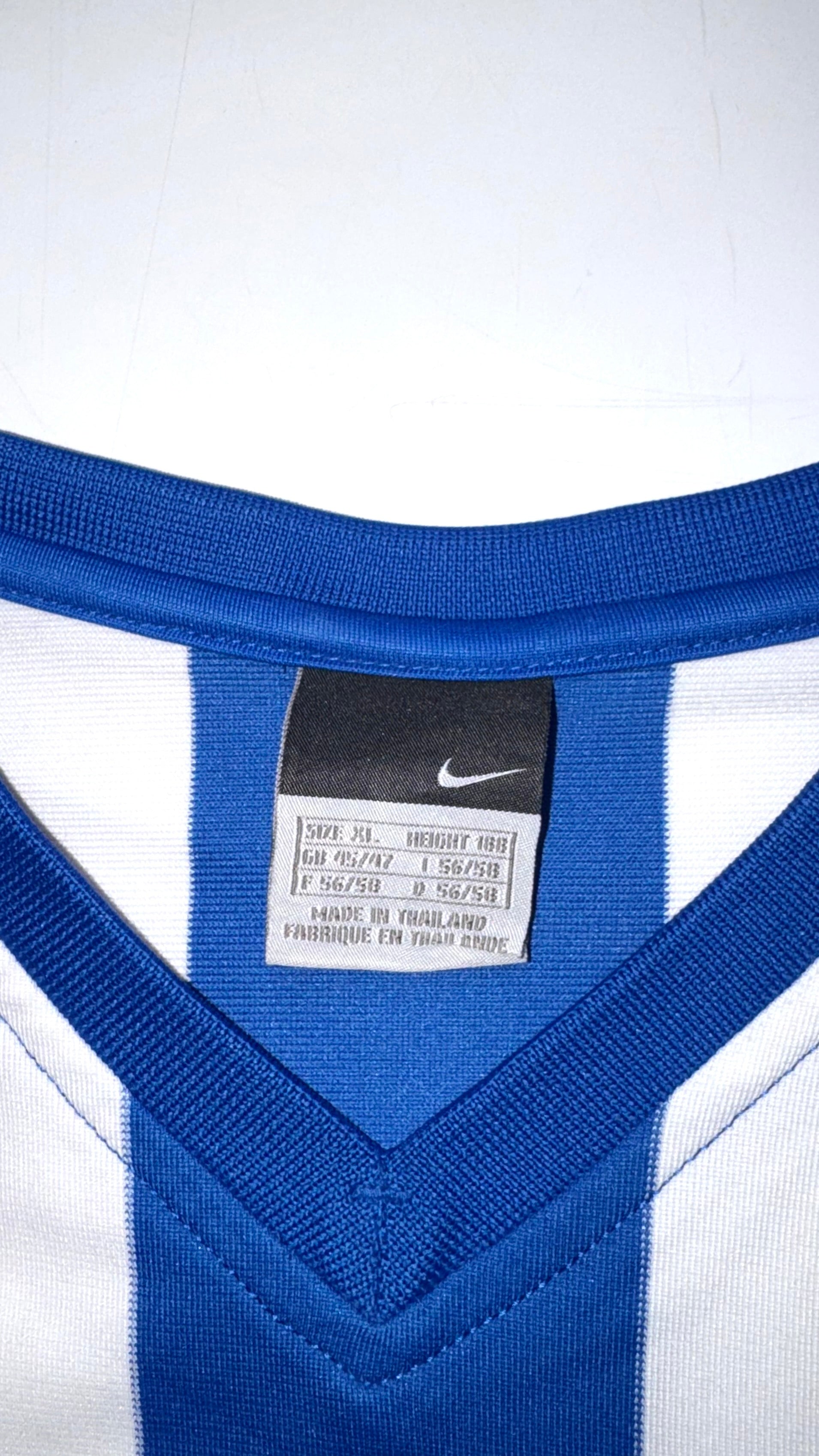 2000s Nike Striped Jersey T shirt