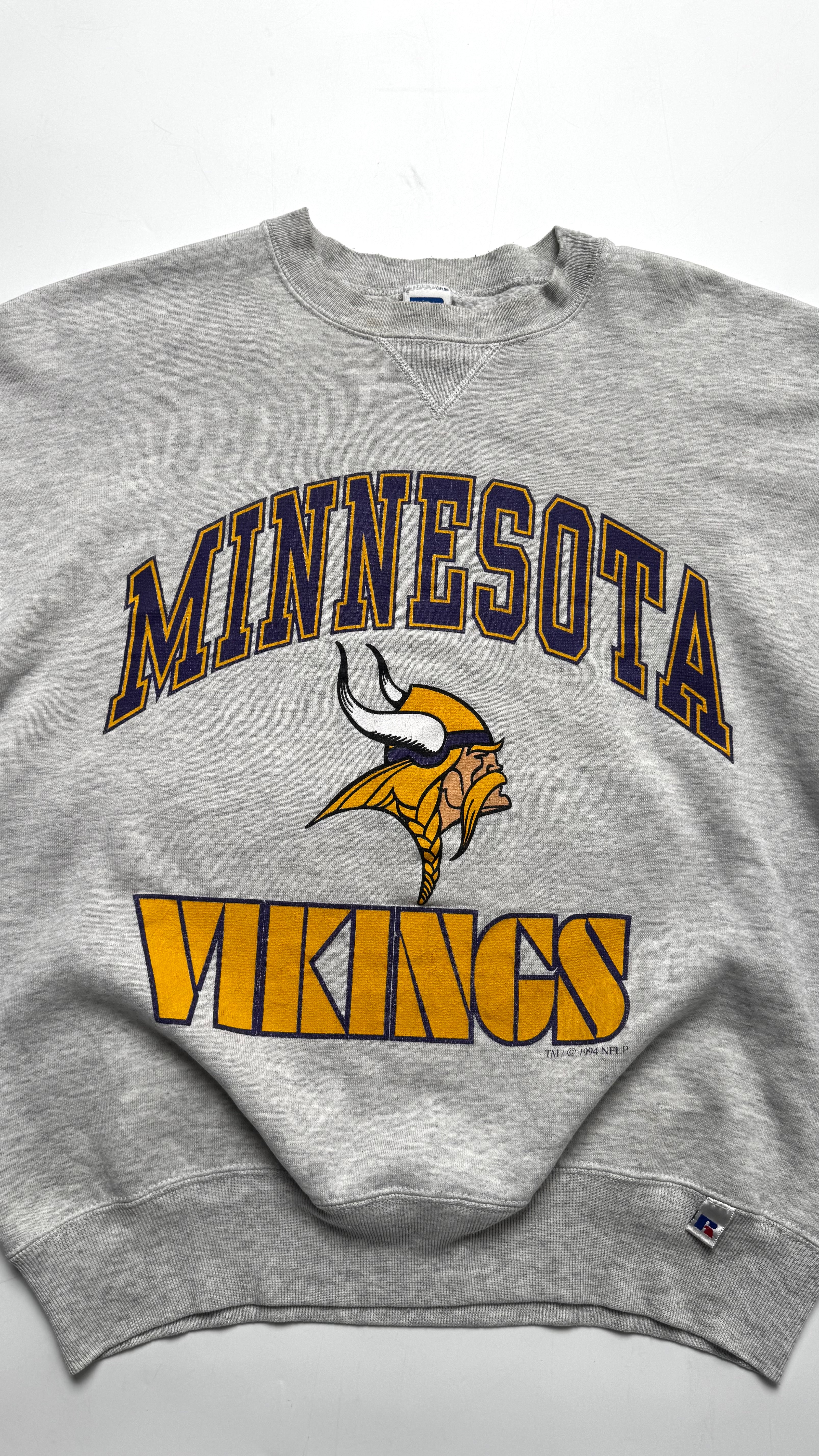 Vintage 1994 Minnesota Vikings Russell Tag Crewneck