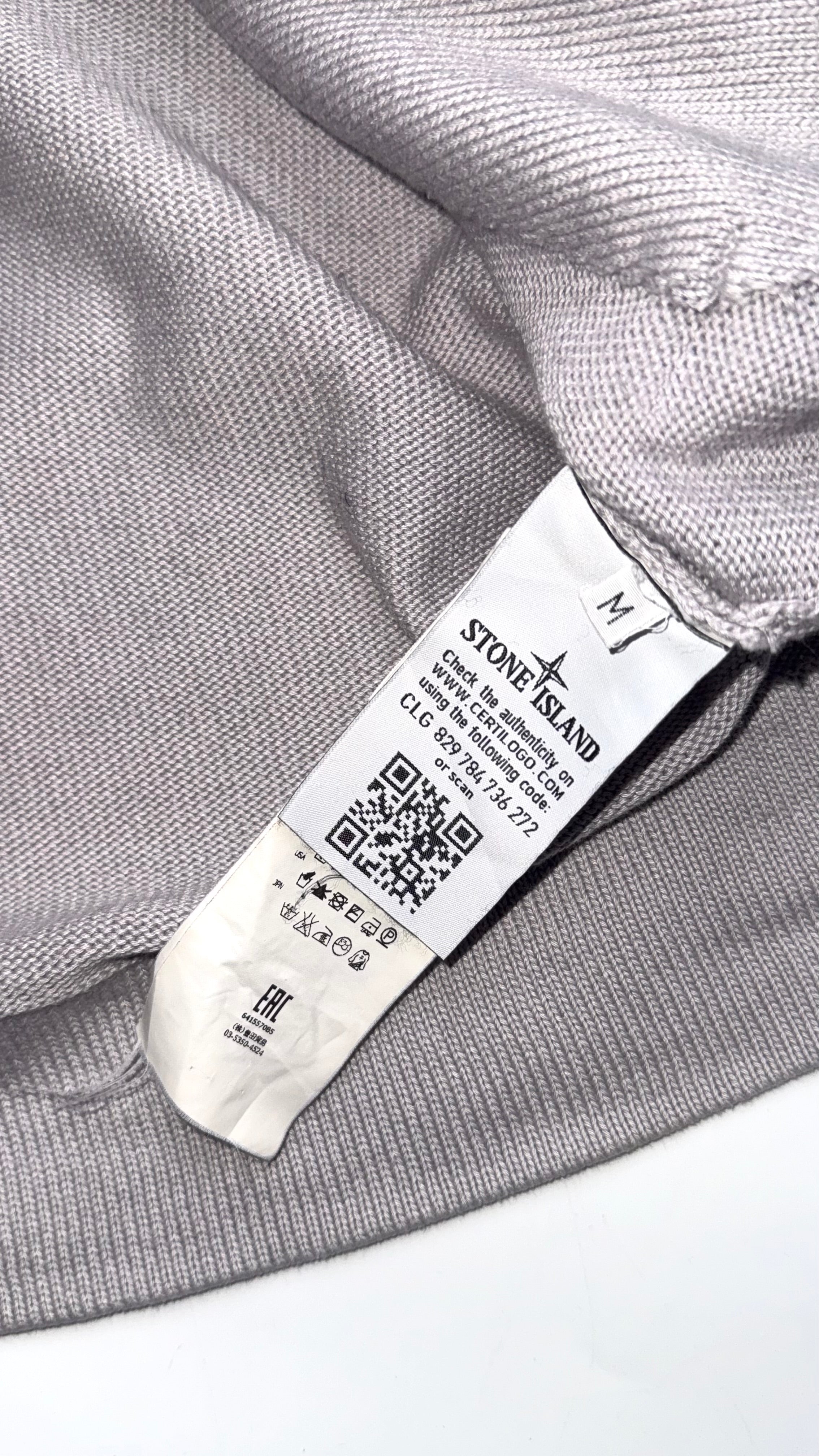 Stone Island Lightweight knitted zip up SS16-17