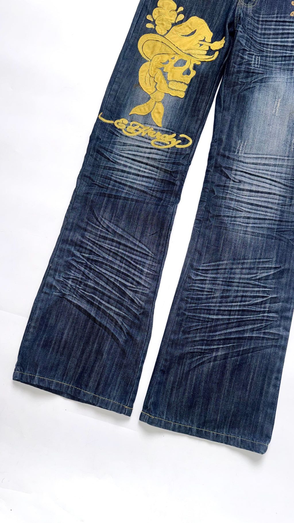Y2k Women’s Low waist Ed hardy Bootcut Jeans