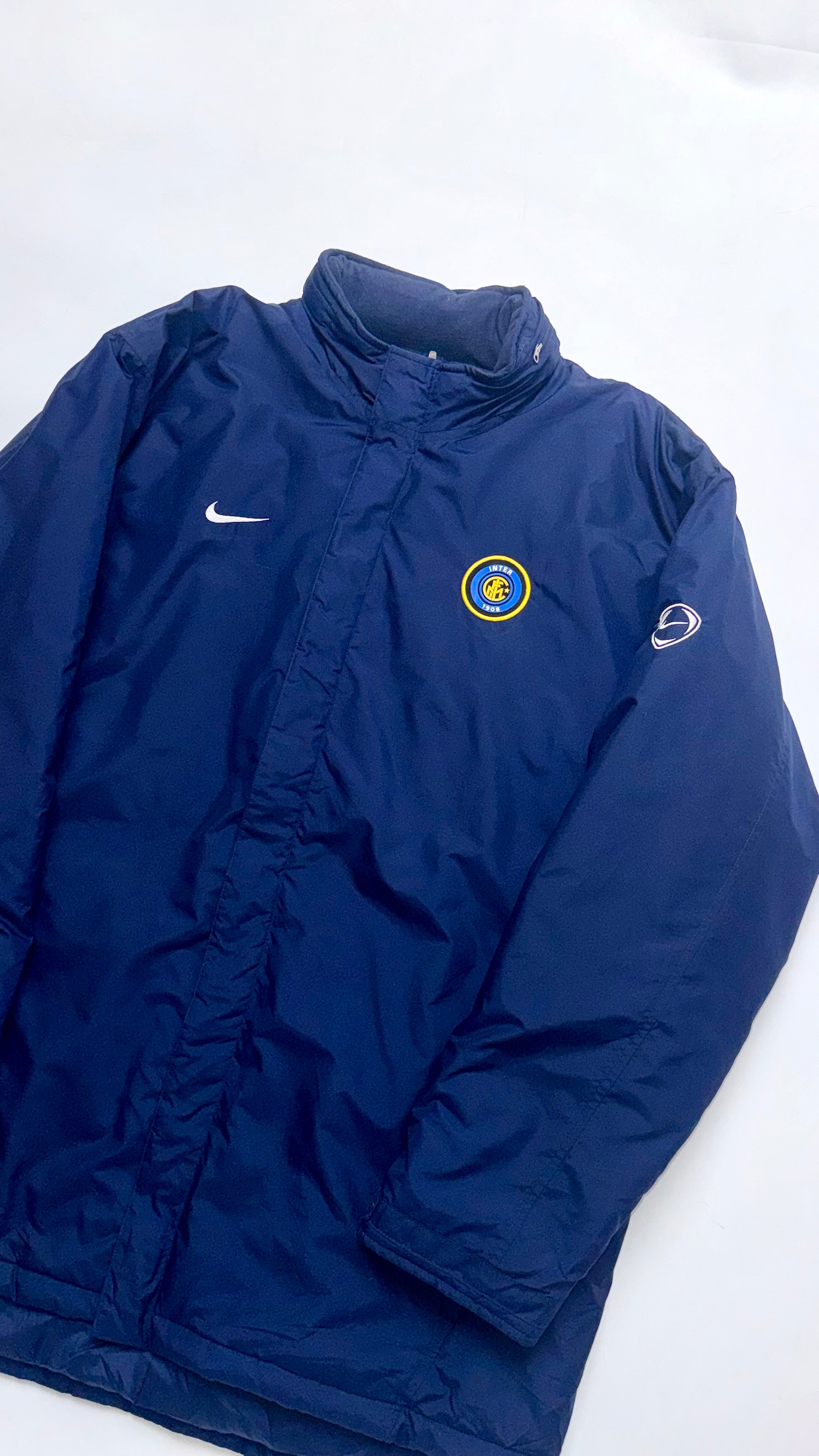 Vintage Nike Inter Milan 2003-04 Coach Heavy Winter Jacket